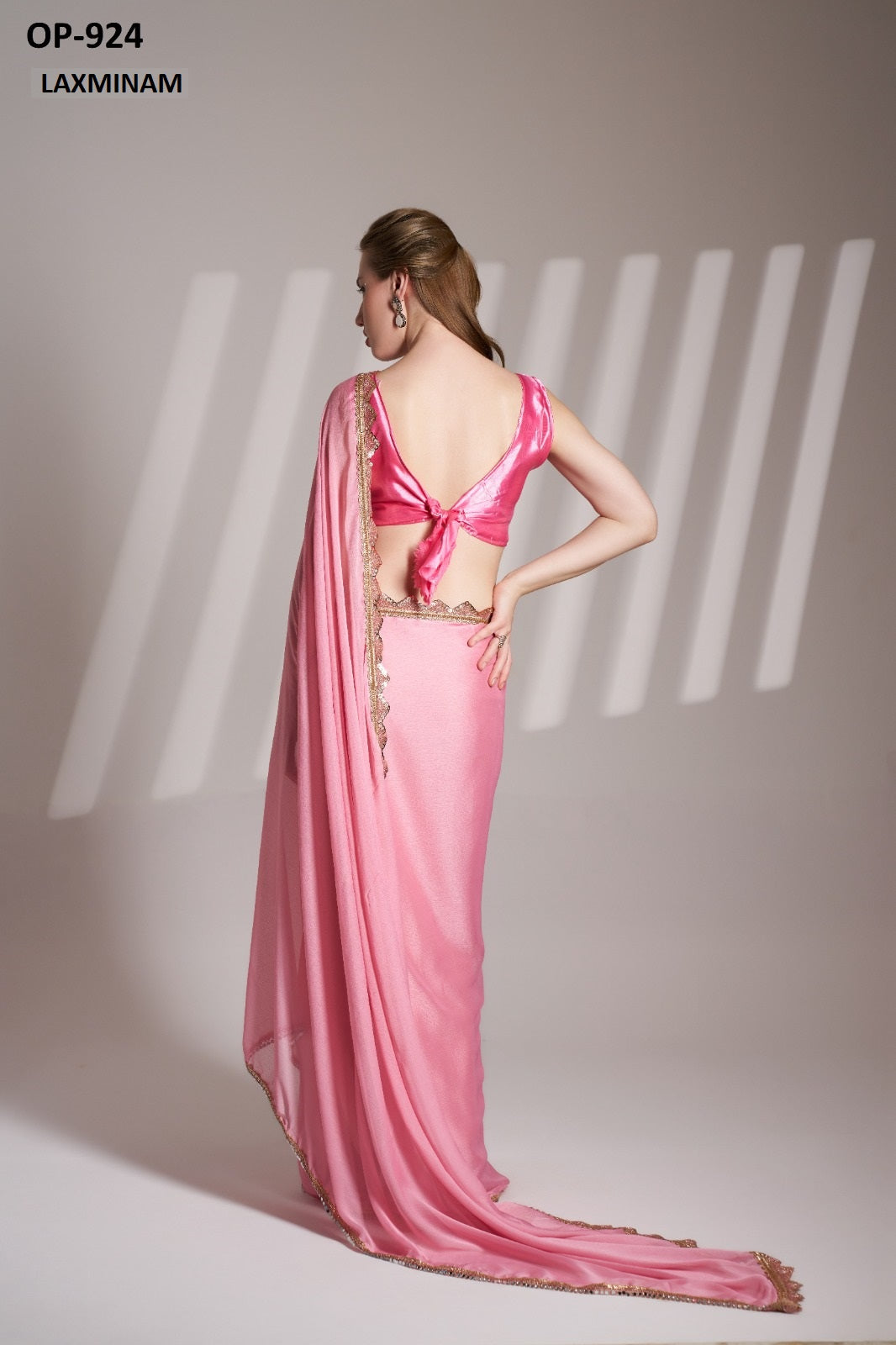 Op-924 Laxminam Chiffon Sarees