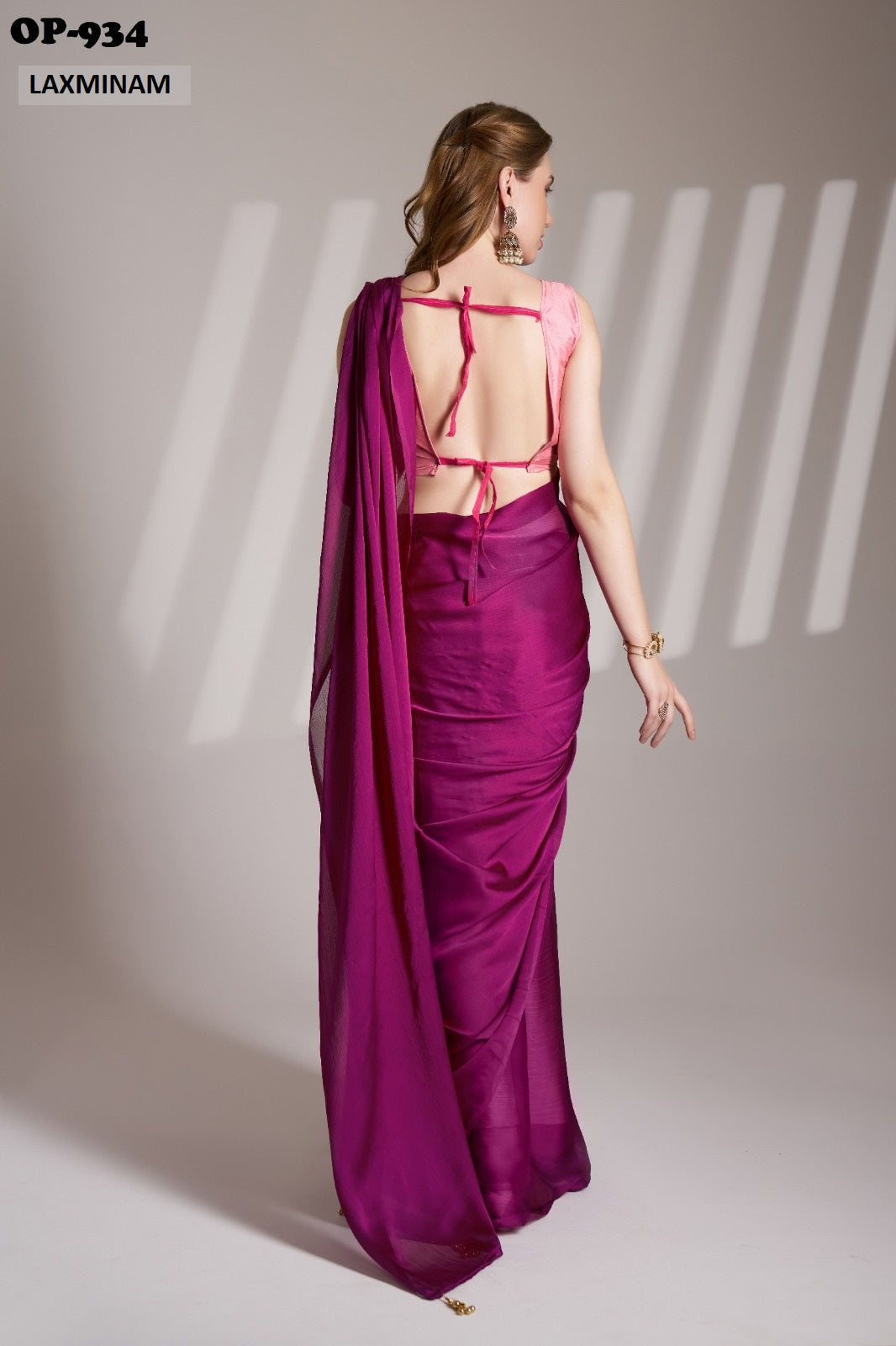 Op-934 Laxminam Chiffon Sarees