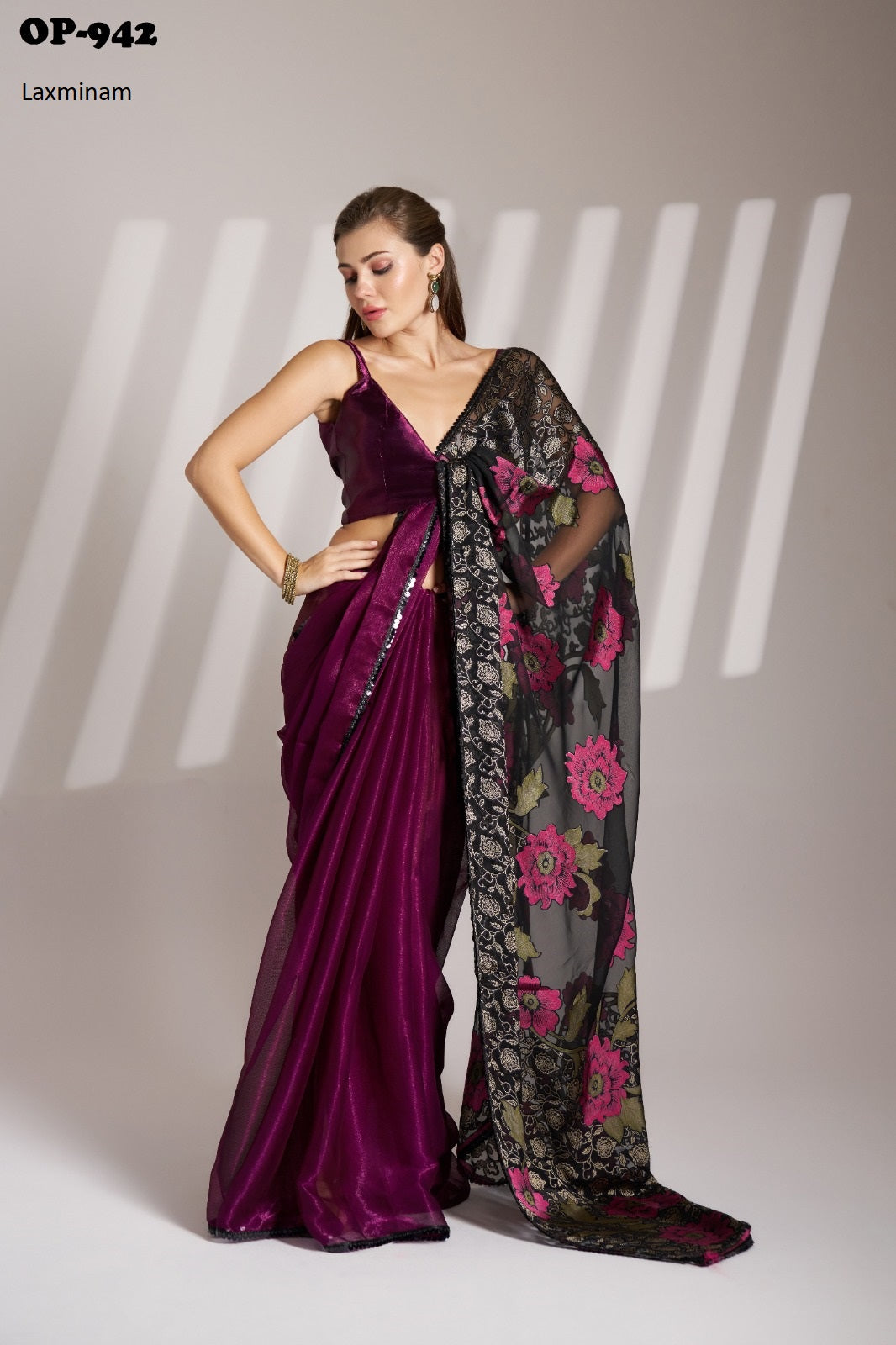 Op-942 Laxminam Brasso Sarees