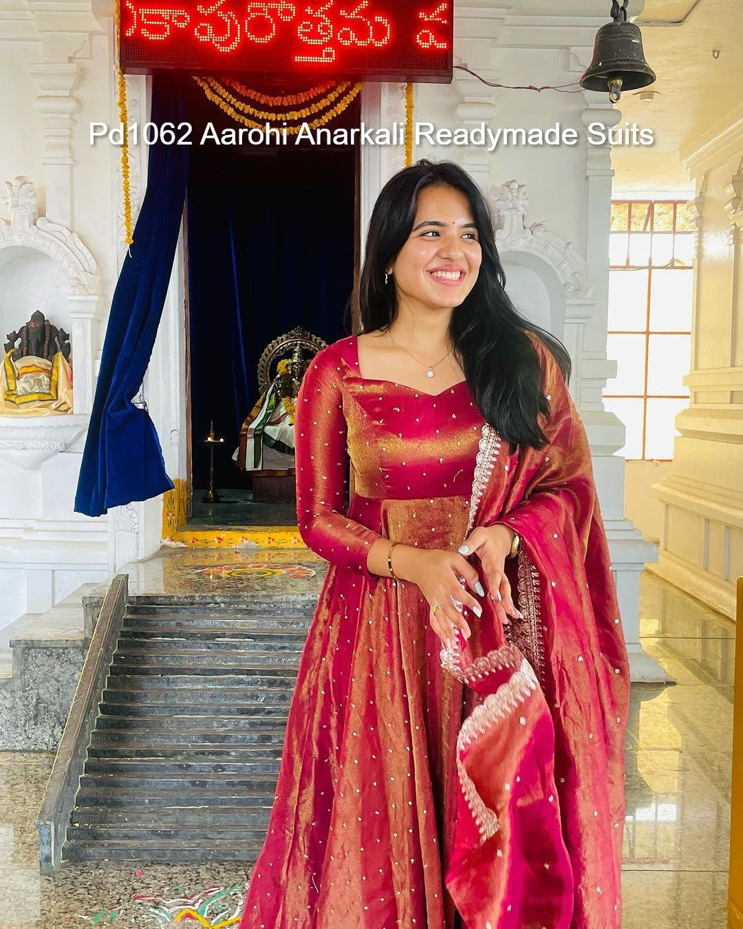 Pd1062 Aarohi Anarkali Readymade Suits