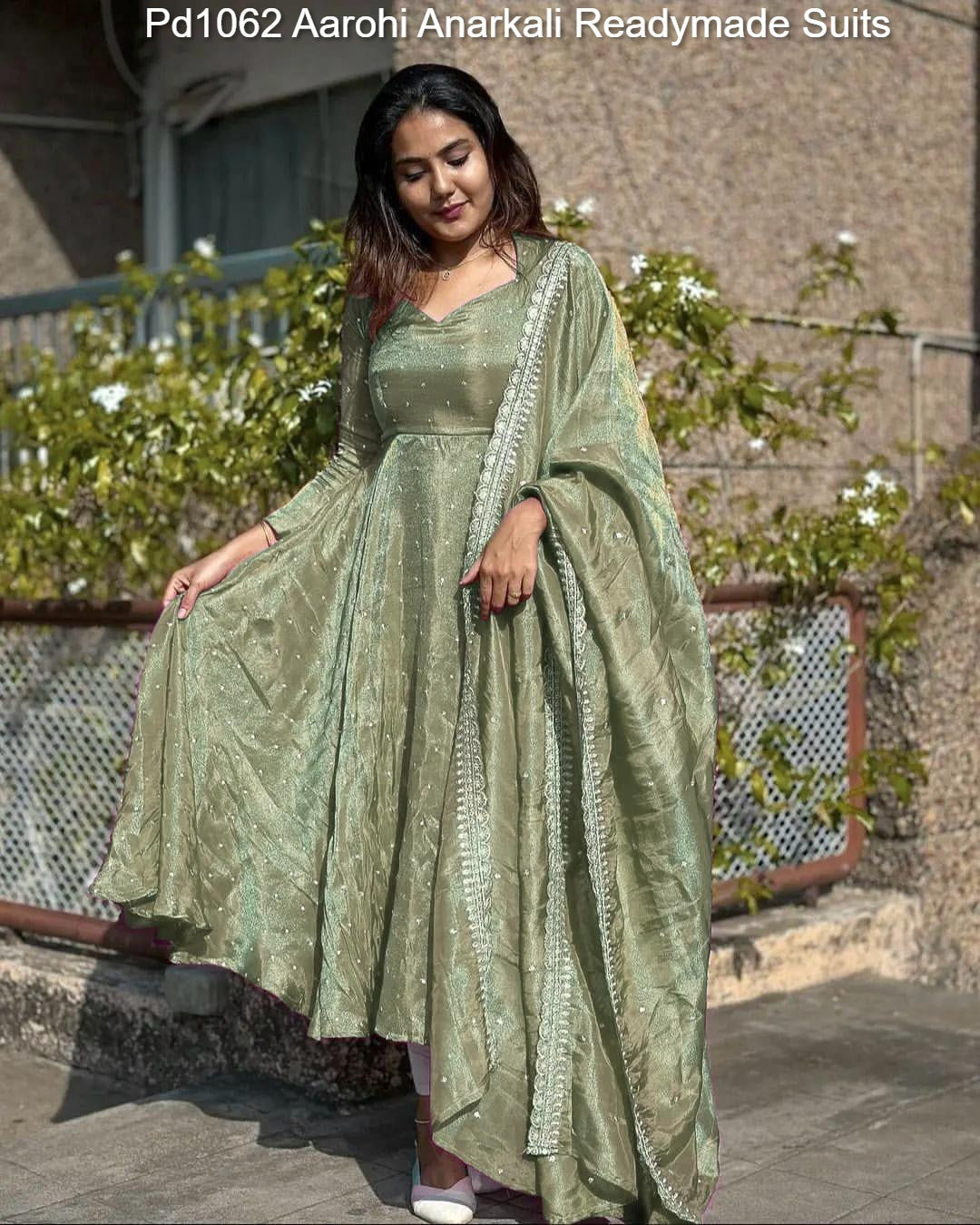 Pd1062 Aarohi Anarkali Readymade Suits