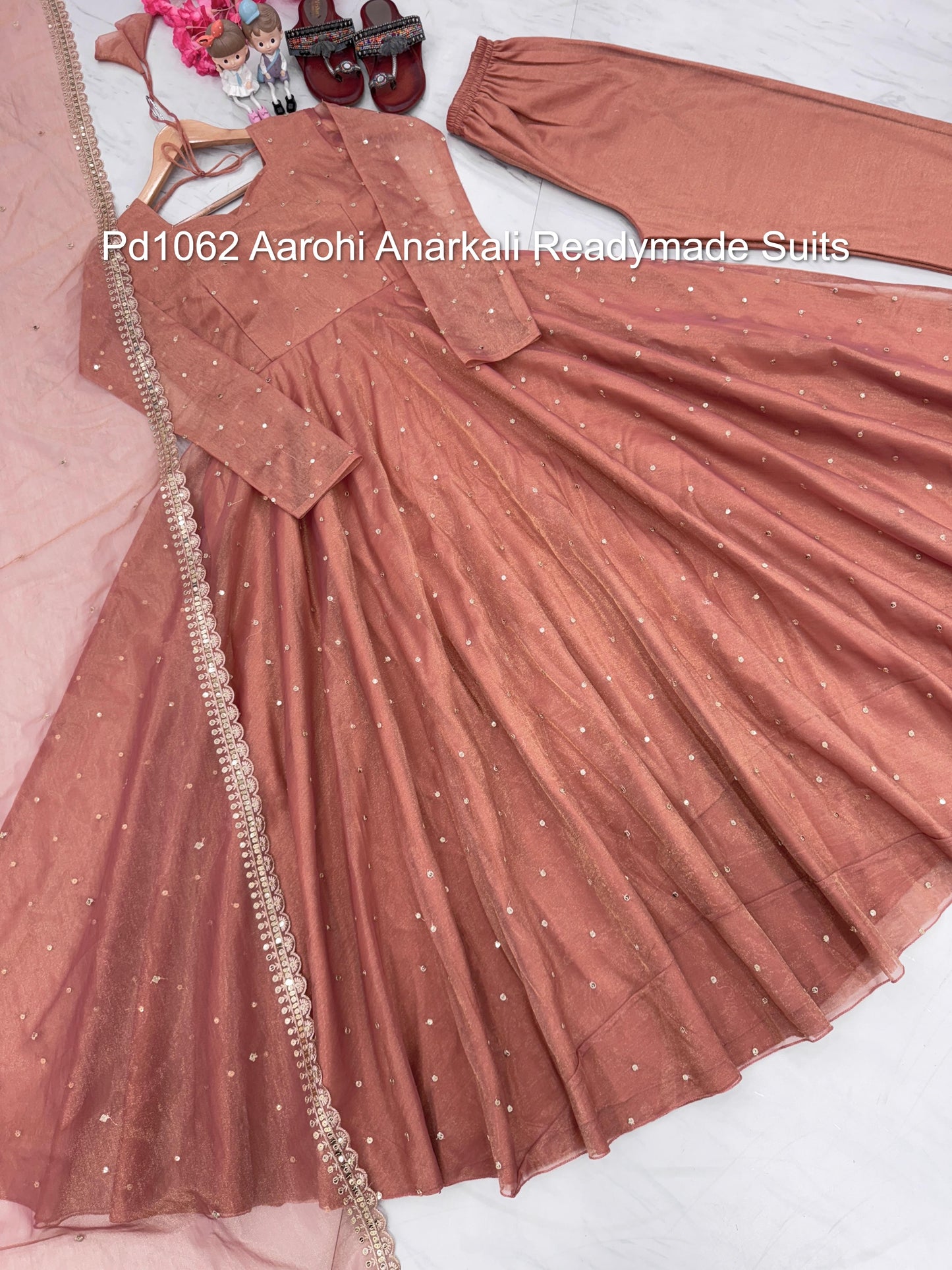 Pd1062 Aarohi Anarkali Readymade Suits