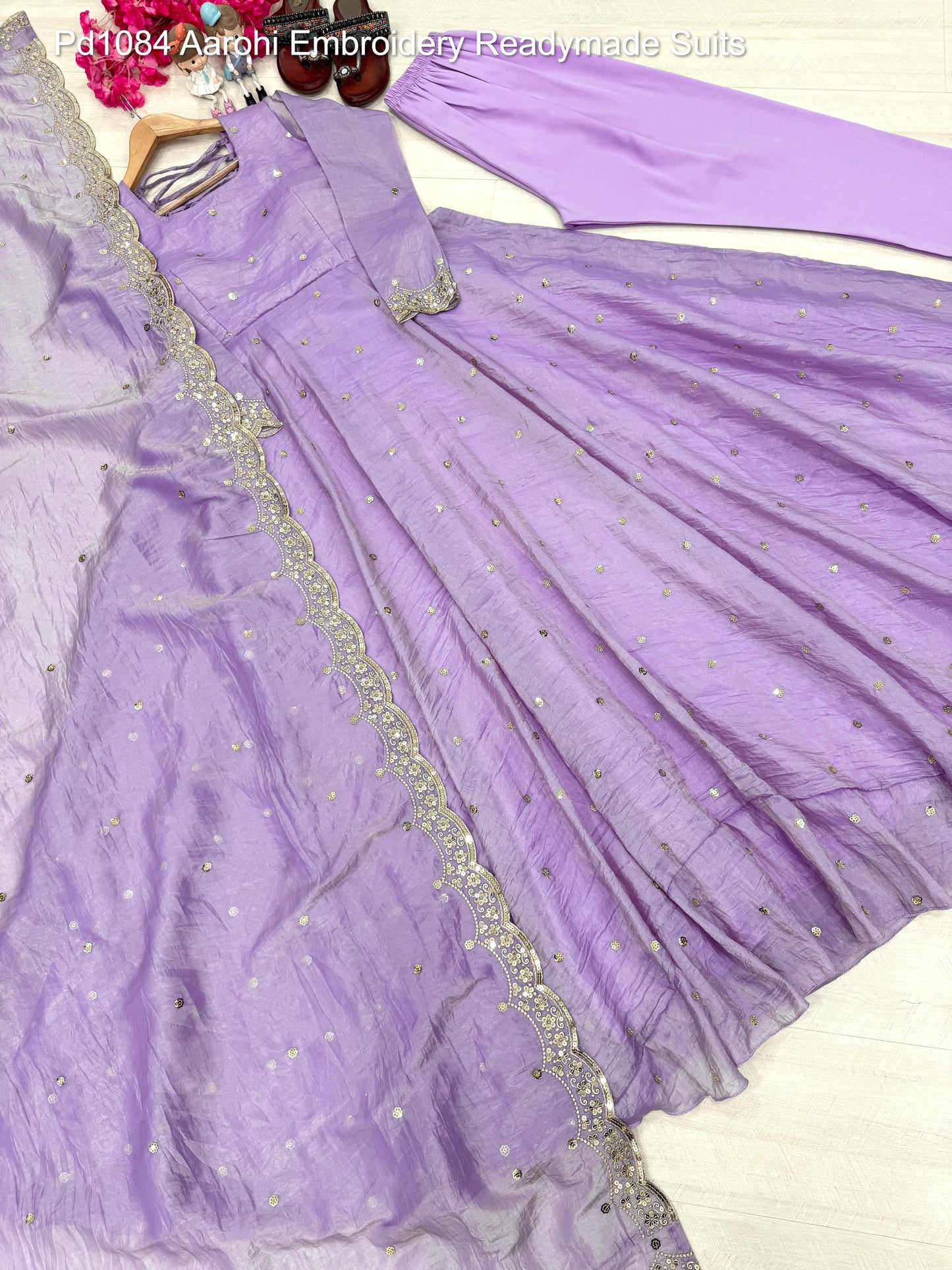Pd1084 Aarohi Embroidery Readymade Suits
