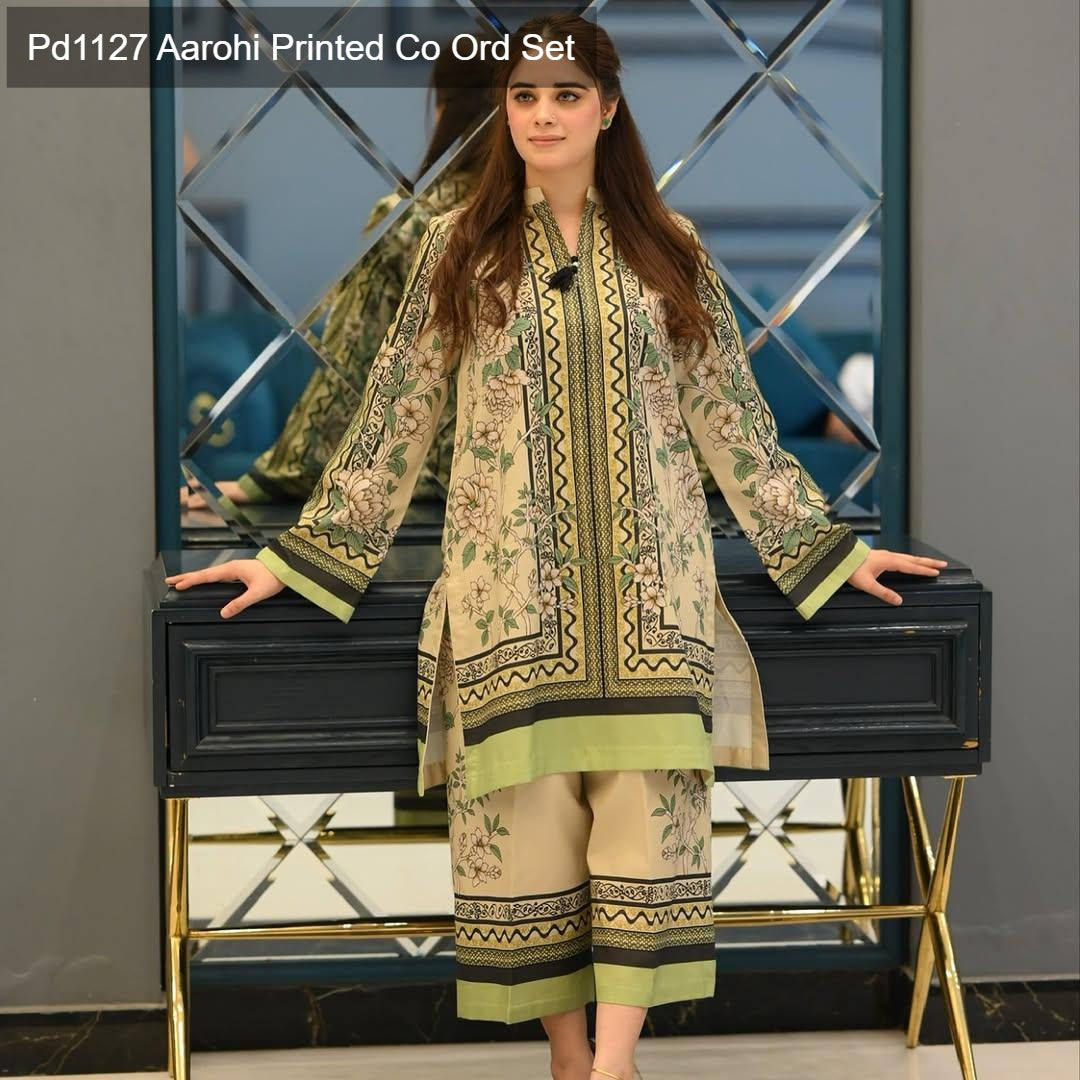Pd1127 Aarohi Printed Co Ord Set