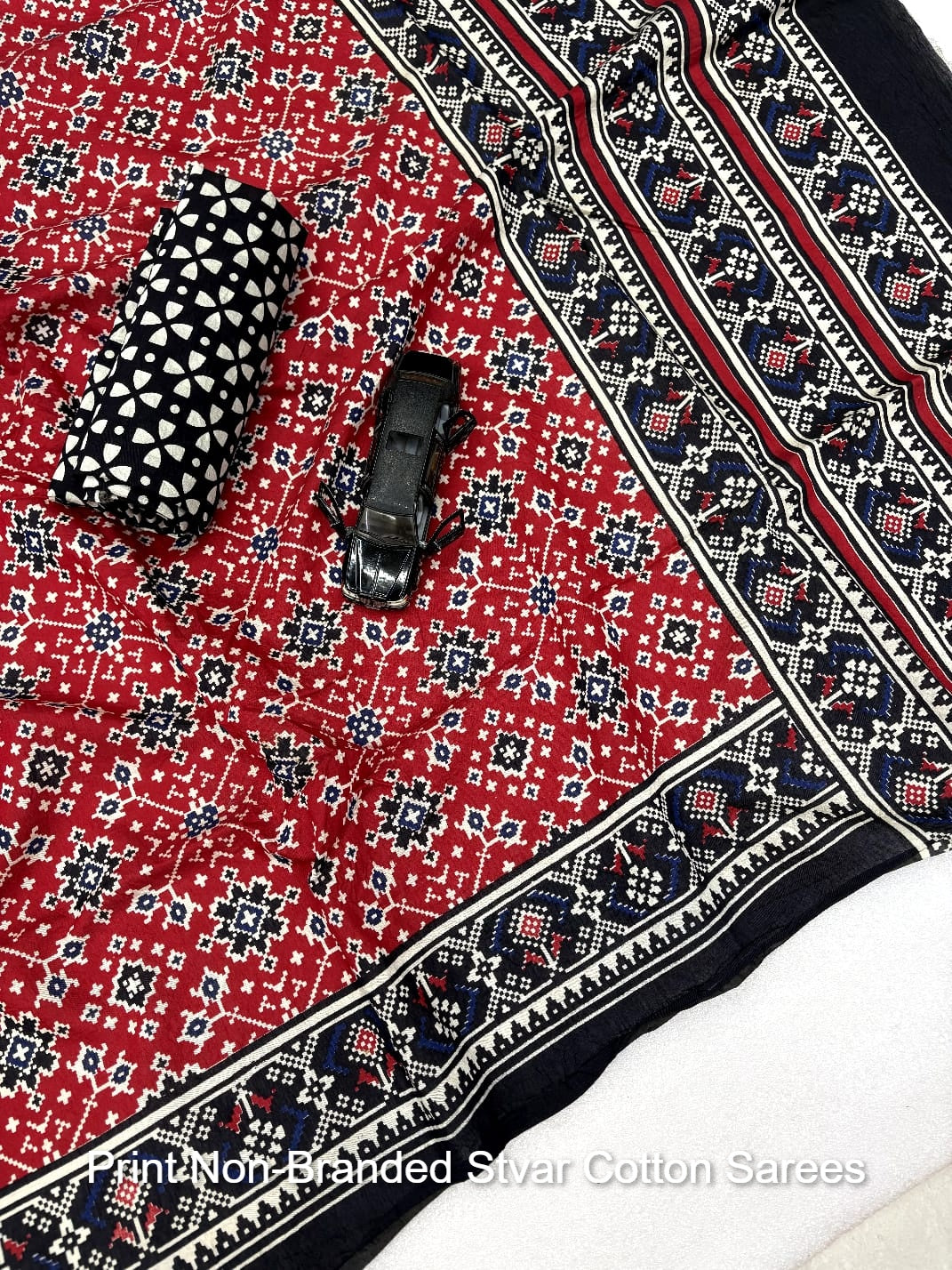 Print Non-Branded Stvar Cotton Sarees