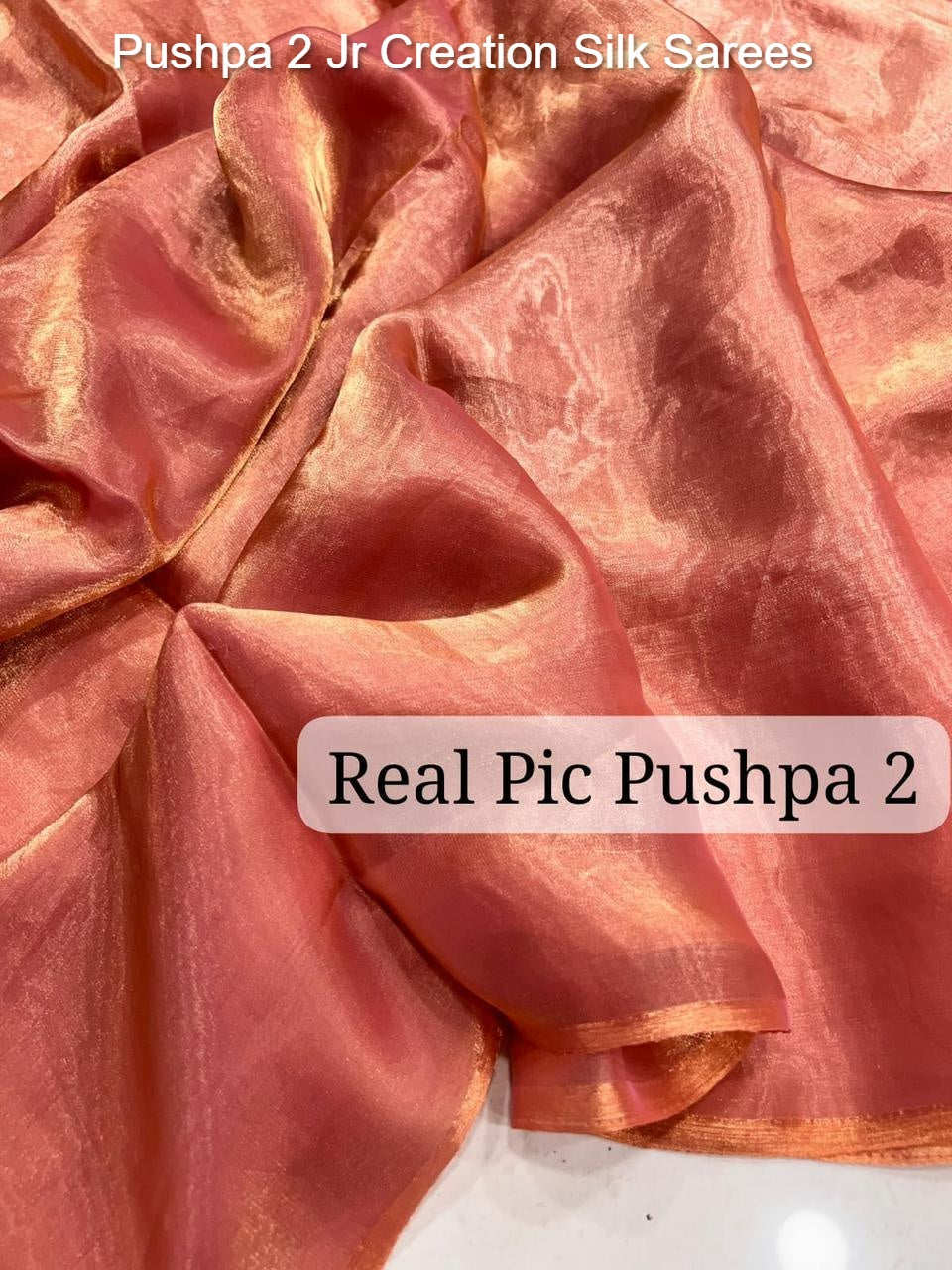 Pushpa 2 Jr Creation Silk Sarees