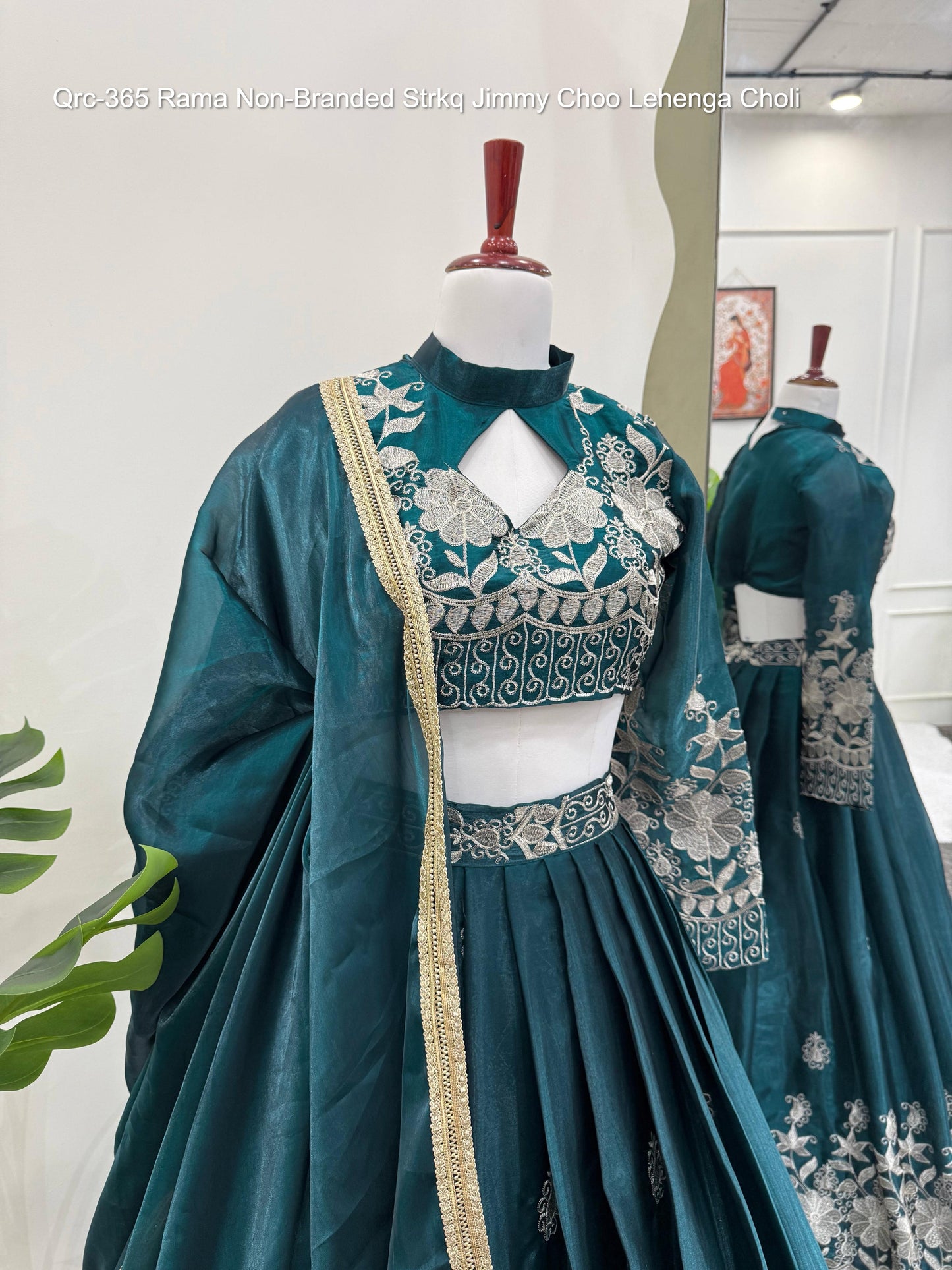 Qrc-365 Rama Non-Branded Strkq Jimmy Choo Lehenga Choli