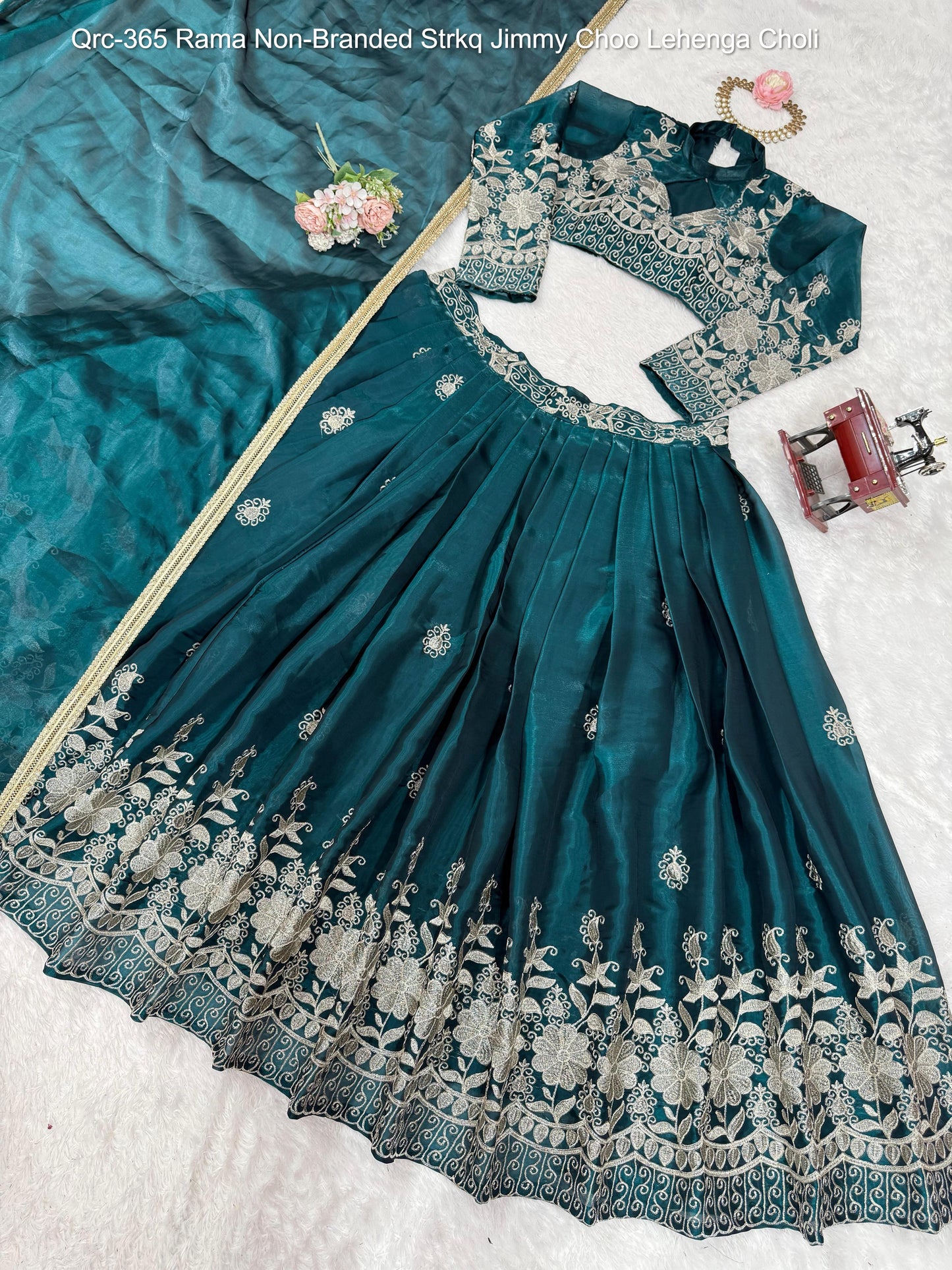 Qrc-365 Rama Non-Branded Strkq Jimmy Choo Lehenga Choli