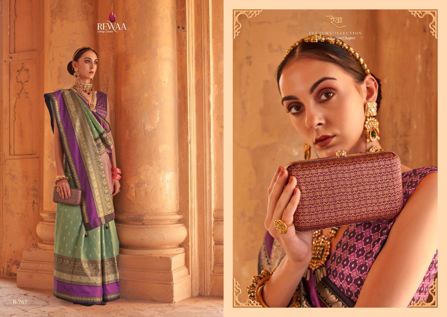 R-767 Prasang Rewaa Vb Silk Sarees