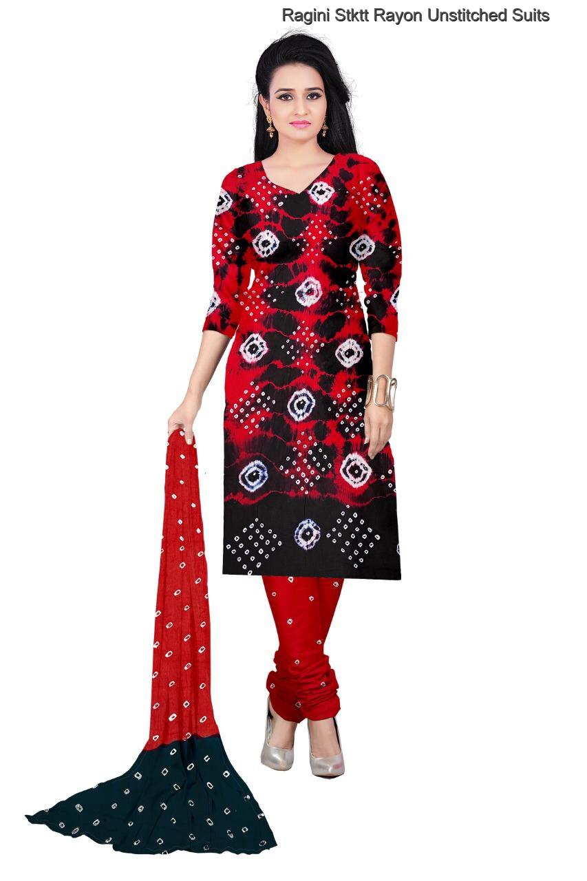 Ragini Stktt Rayon Unstitched Suits