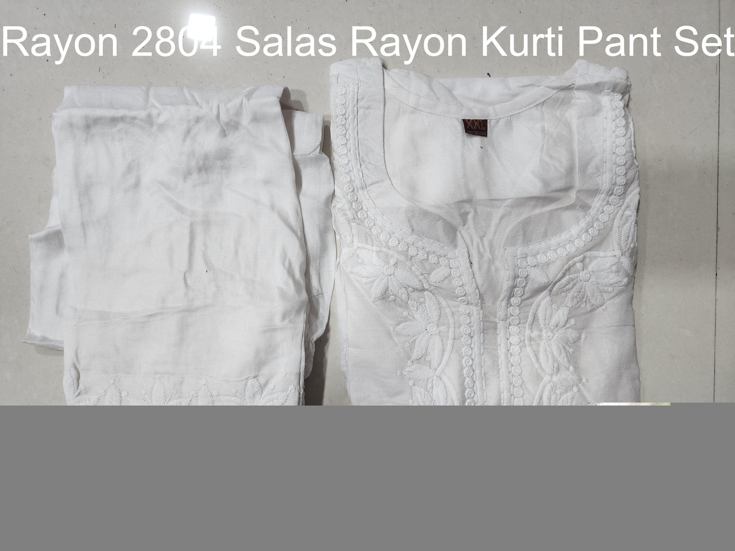 Rayon 2804 Salas Rayon Kurti Pant Set
