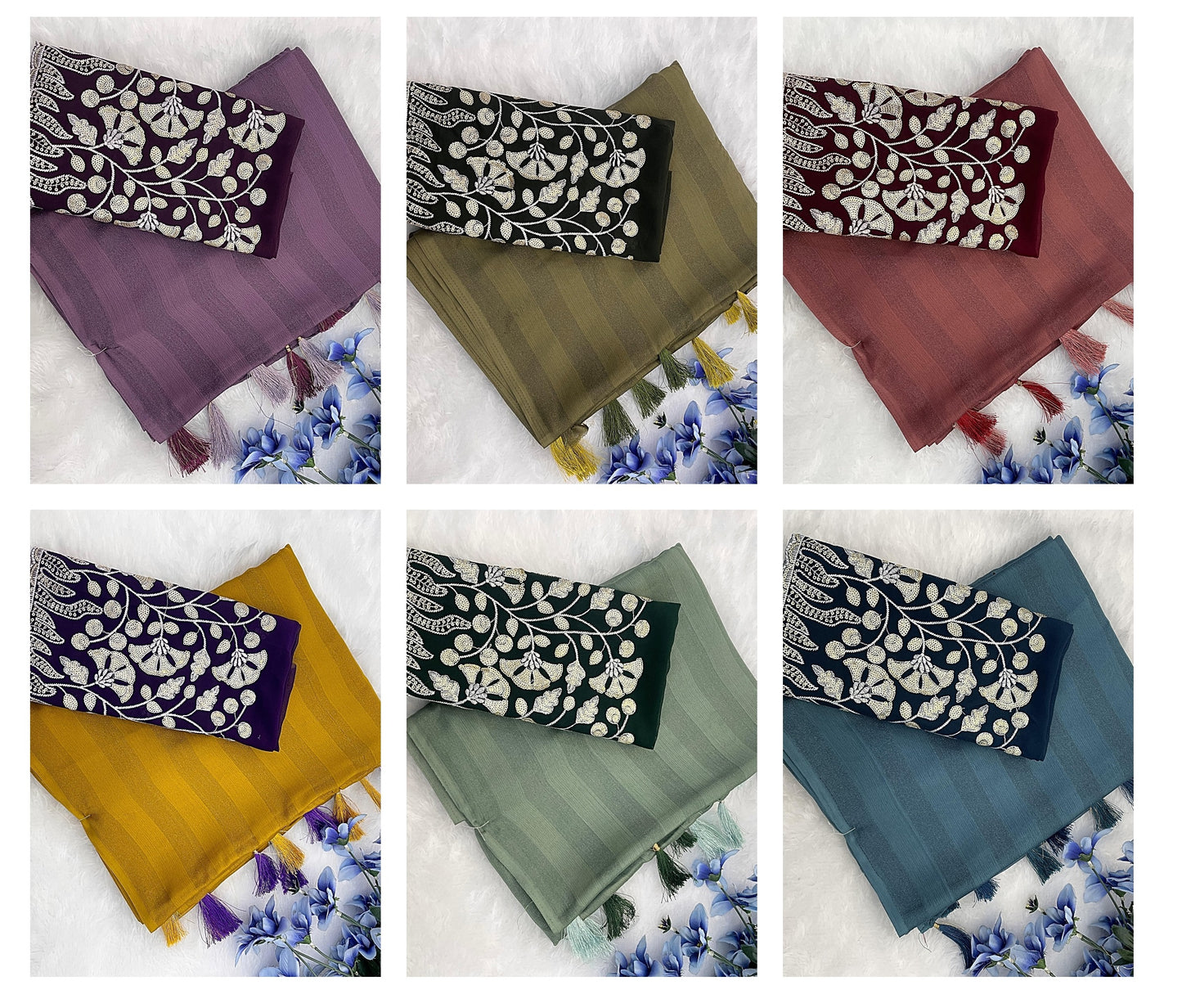 Rimzim Non-Branded Stvan Chiffon Sarees