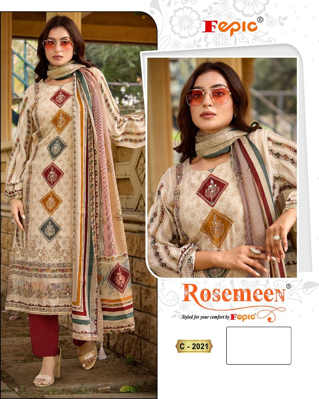 Rosemeen C- 2021 Fepic Embroidery Pakistani Salwar Suits