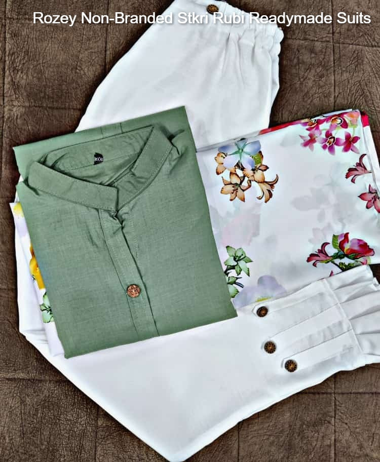 Rozey Non-Branded Stkri Rubi Readymade Suits