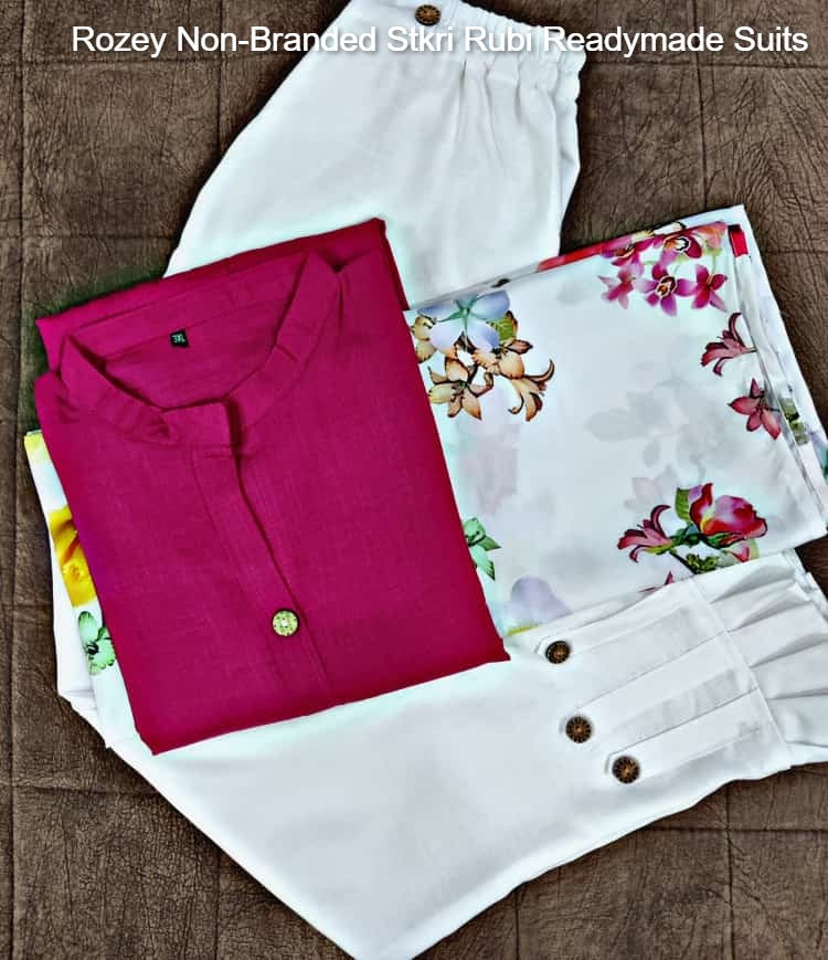 Rozey Non-Branded Stkri Rubi Readymade Suits