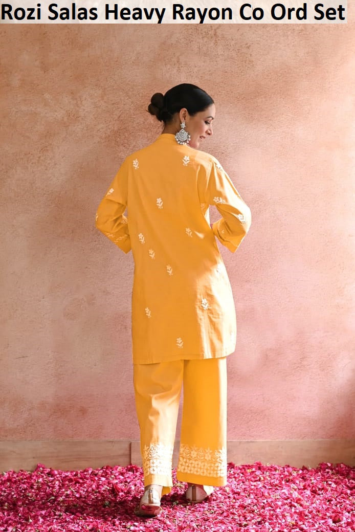 Rozi Salas Heavy Rayon Co Ord Set