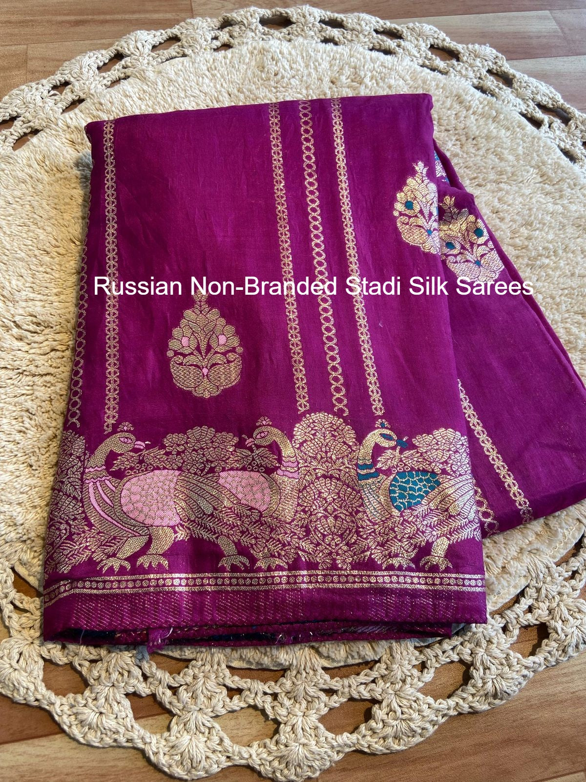 Russian Non-Branded Stadi Silk Sarees