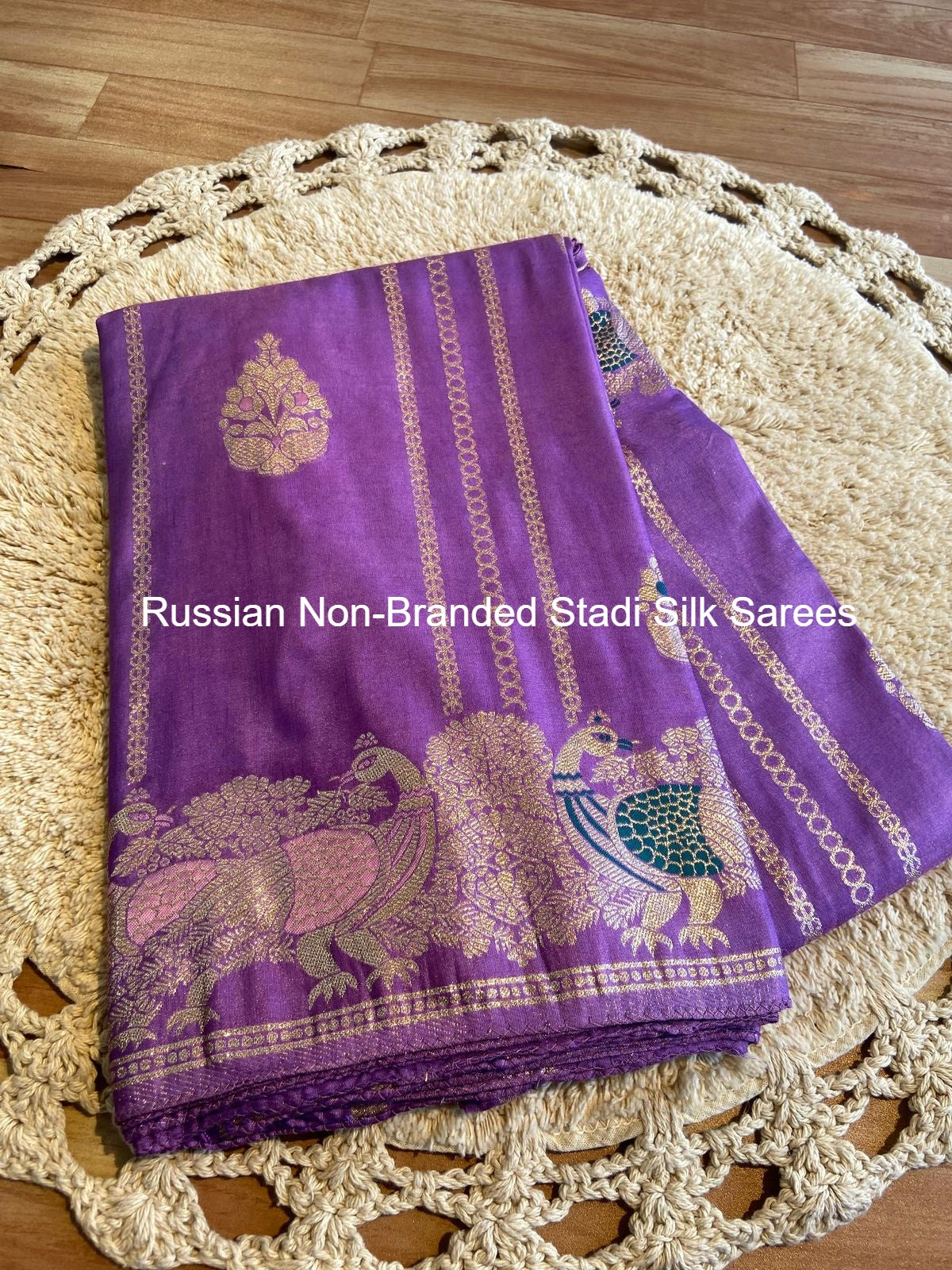 Russian Non-Branded Stadi Silk Sarees