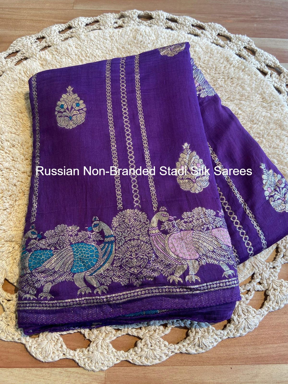 Russian Non-Branded Stadi Silk Sarees