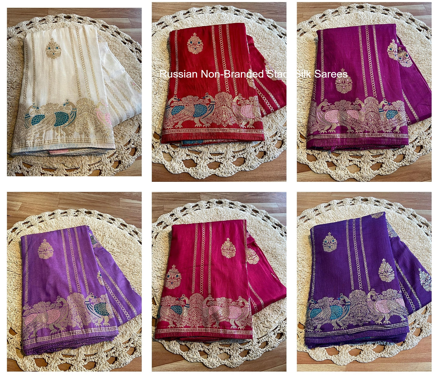 Russian Non-Branded Stadi Silk Sarees