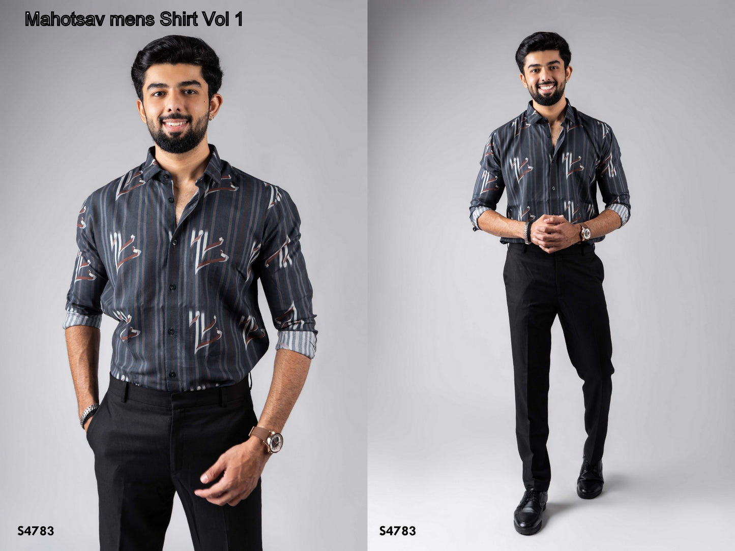 S4783 Vol 1 Mahotsav Viscose Mens Shirts