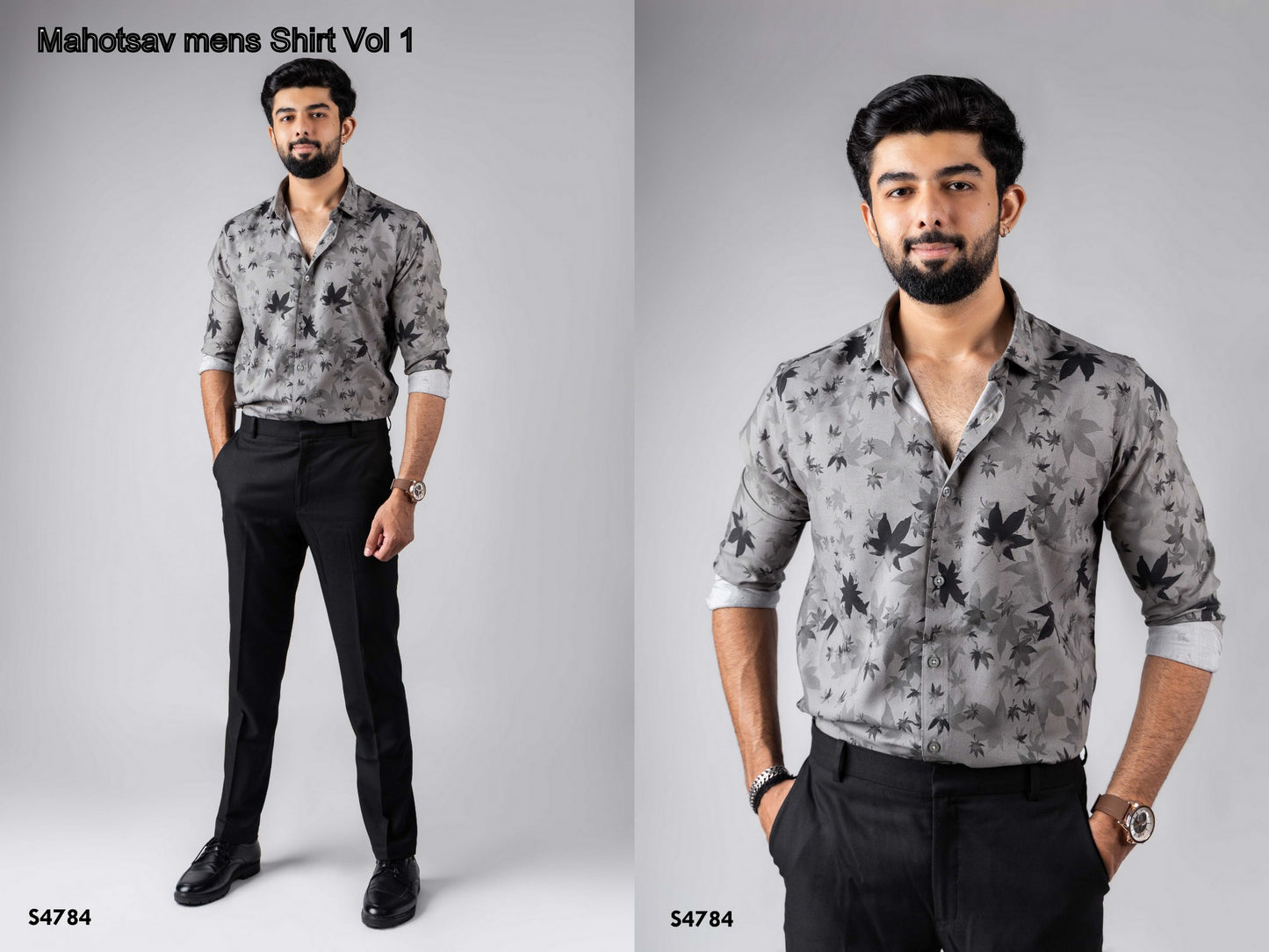 S4784 Vol 1 Mahotsav Viscose Mens Shirts