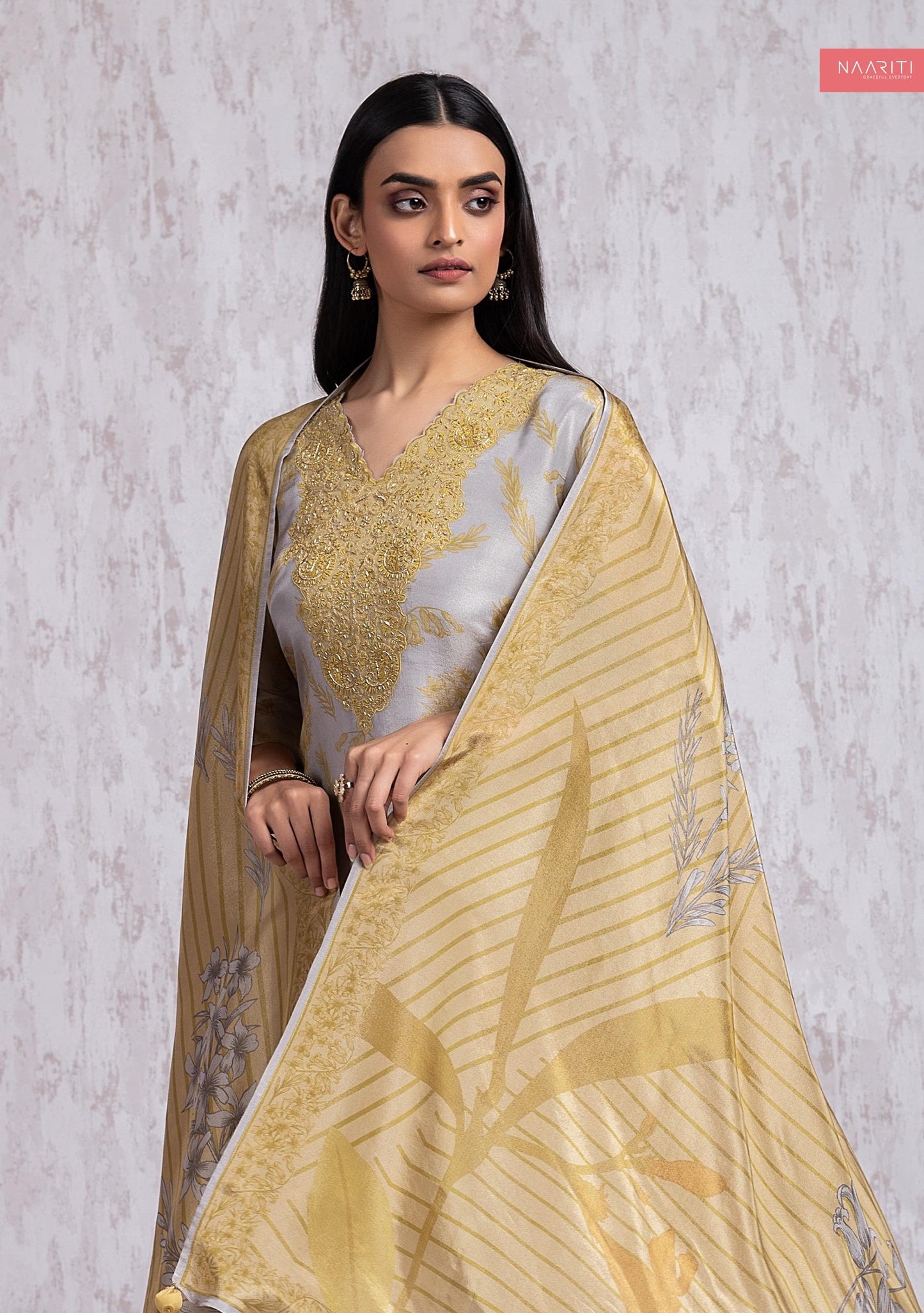 Sayuri Naariti Embroidery Unstitched Suits