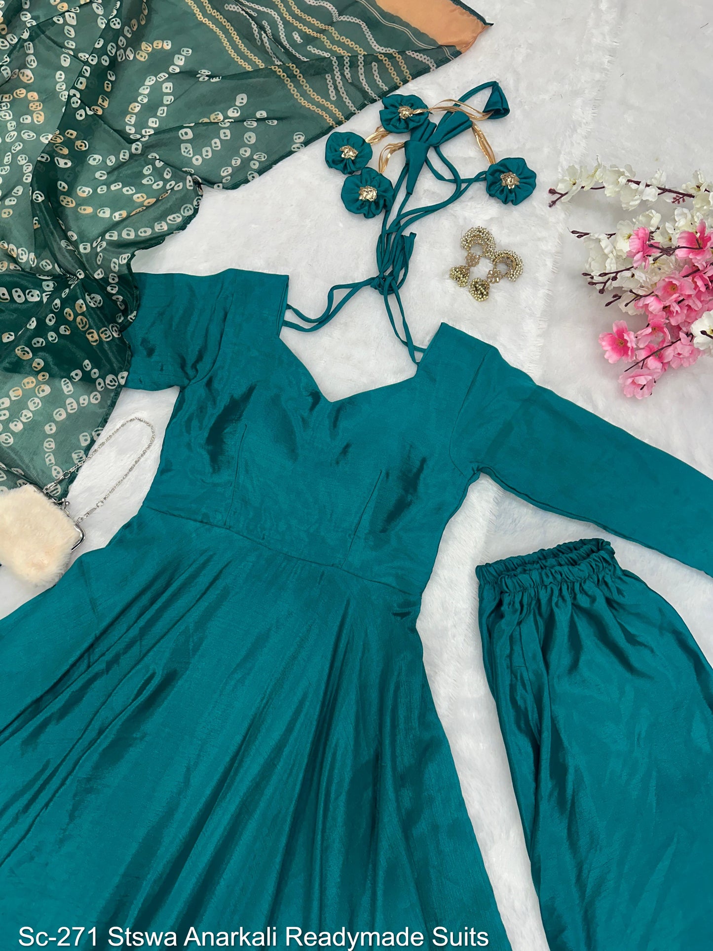 Sc-271 Stswa Anarkali Readymade Suits