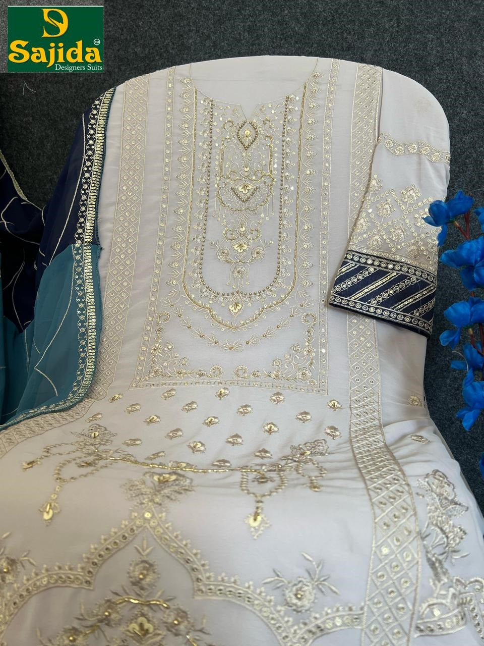 Sd-1011 Alaya 2 Sajida Georgette Pakistani Salwar Suits