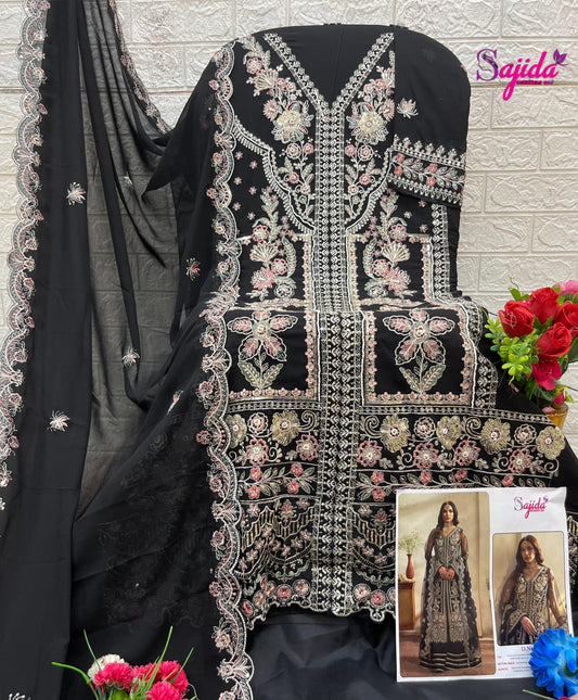 Sd-1088 Sajida Georgette Pakistani Salwar Suits