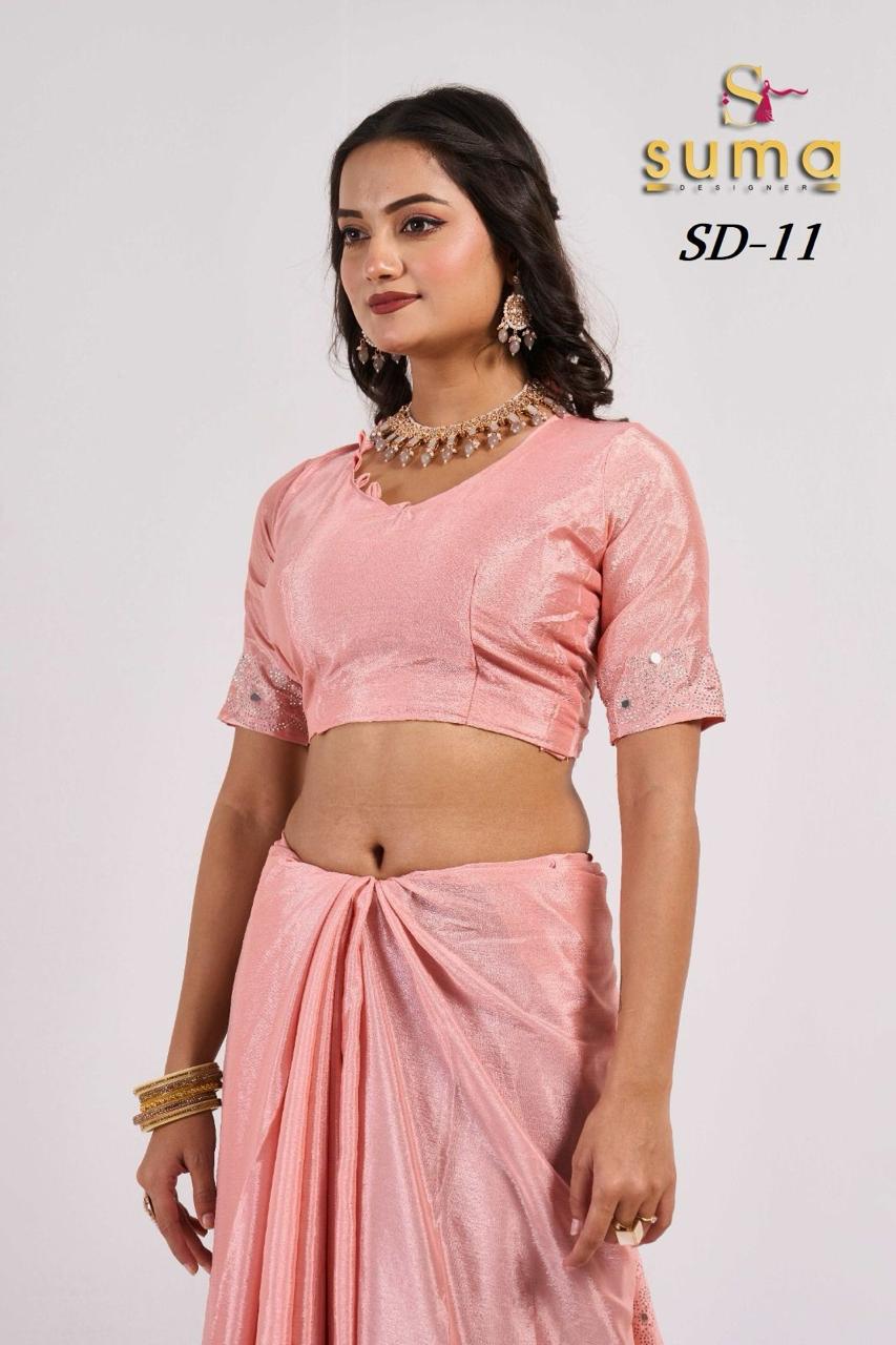 Sd-11 Suma Designer Mirror Work Sarees