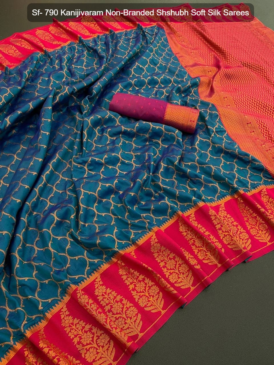 Sf- 790 Kanijivaram Non-Branded Shshubh Soft Silk Sarees