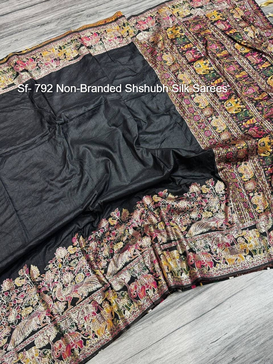Sf- 792 Non-Branded Shshubh Silk Sarees