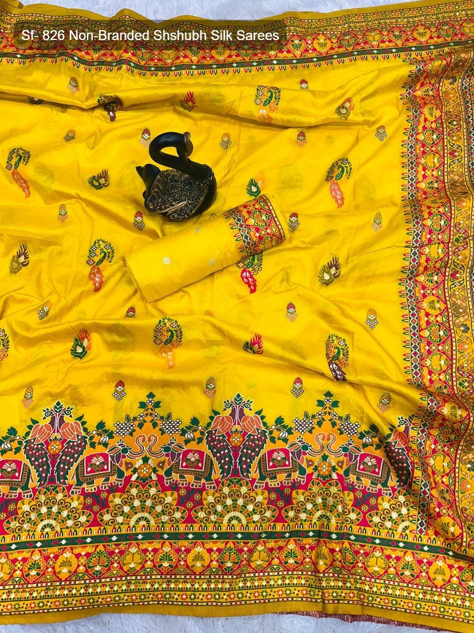 Sf- 826 Non-Branded Shshubh Silk Sarees