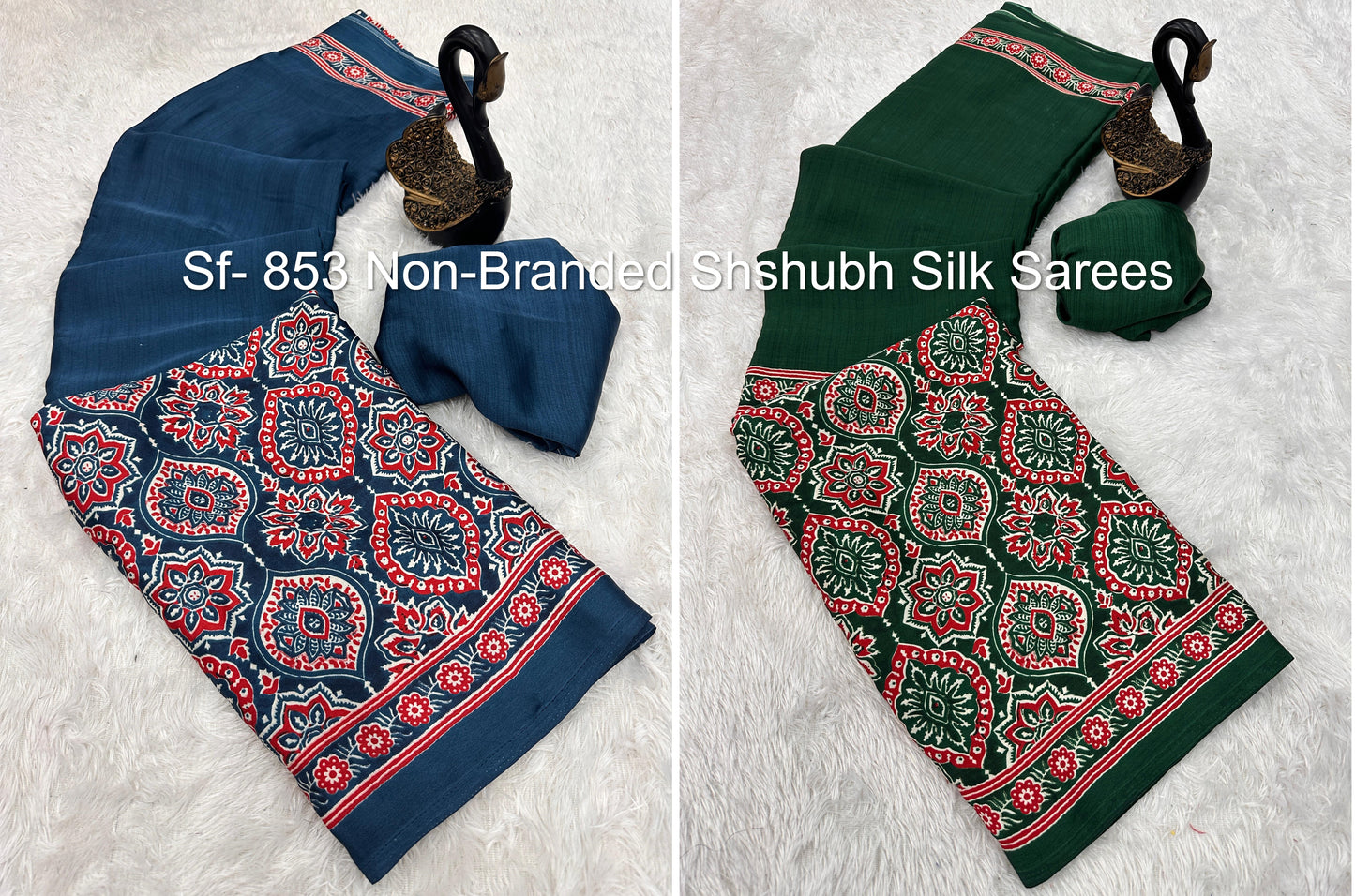 Sf- 853 Non-Branded Shshubh Silk Sarees