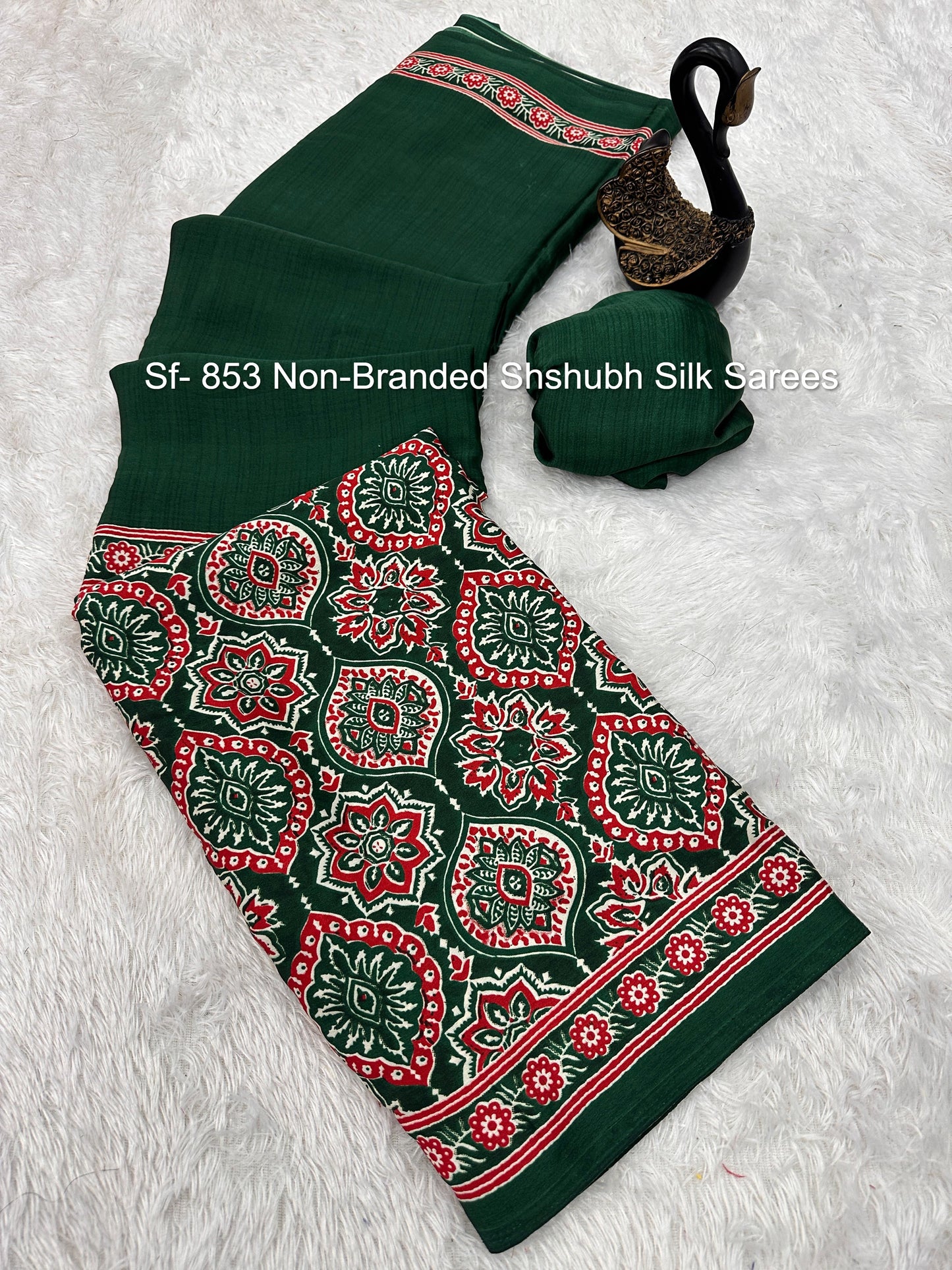 Sf- 853 Non-Branded Shshubh Silk Sarees