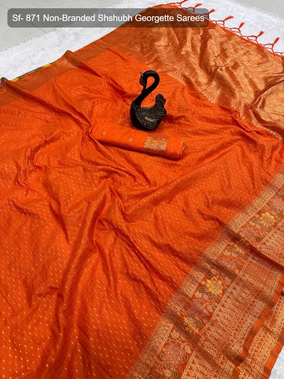 Sf- 871 Non-Branded Shshubh Georgette Sarees