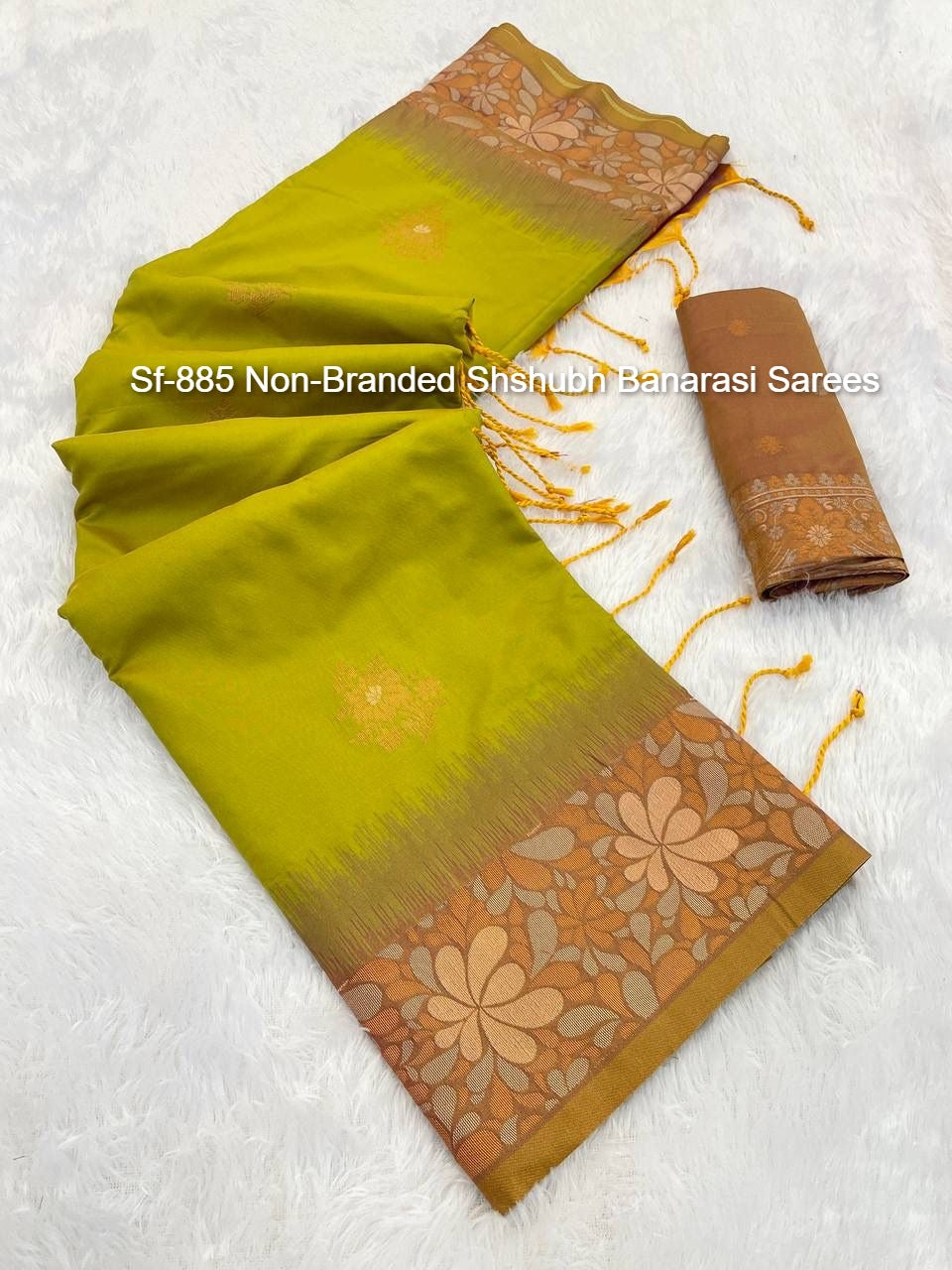 Sf-885 Non-Branded Shshubh Banarasi Sarees