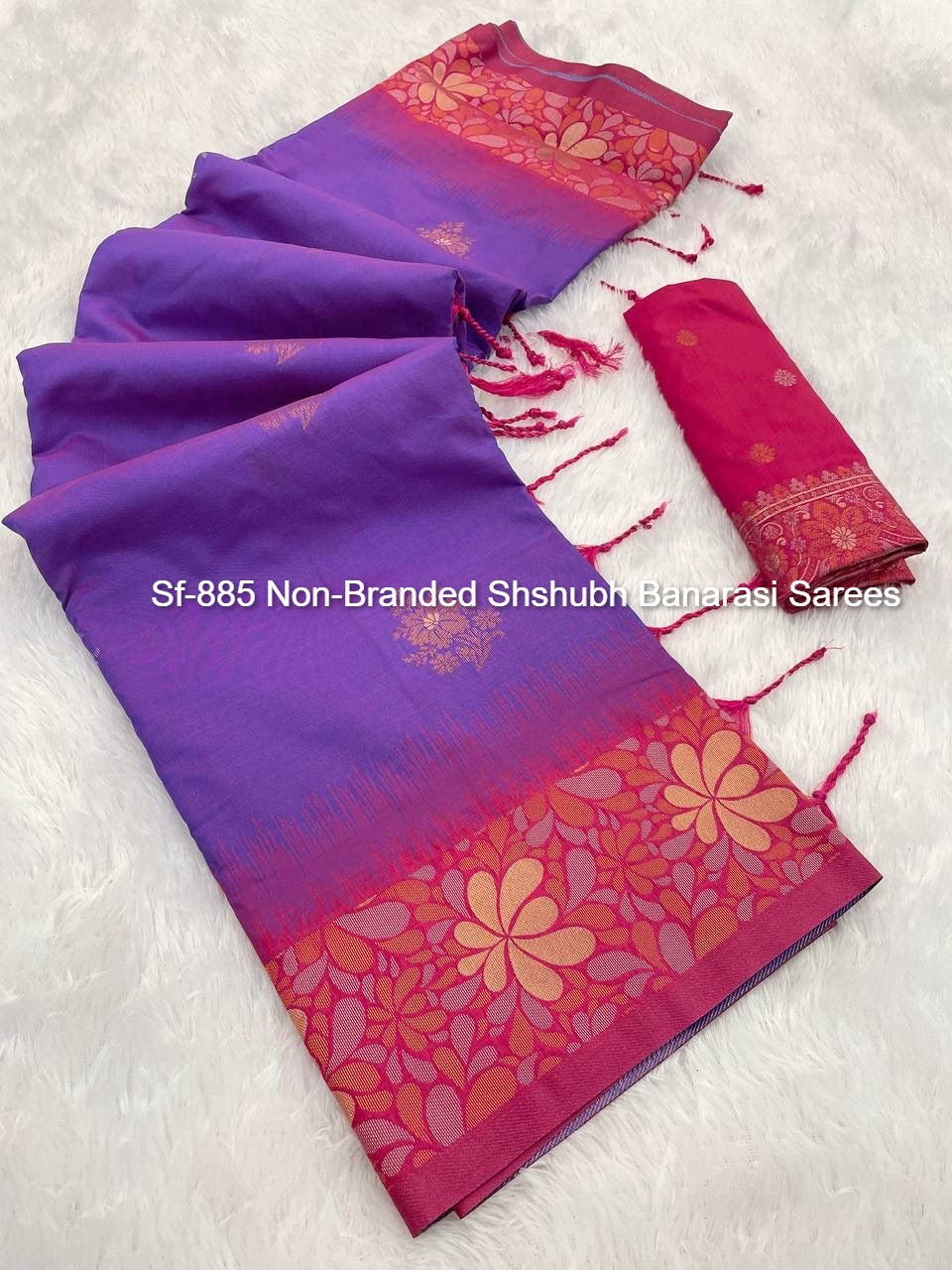 Sf-885 Non-Branded Shshubh Banarasi Sarees