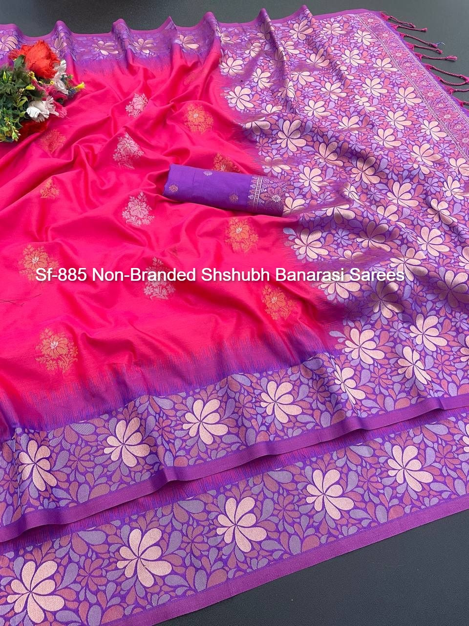 Sf-885 Non-Branded Shshubh Banarasi Sarees