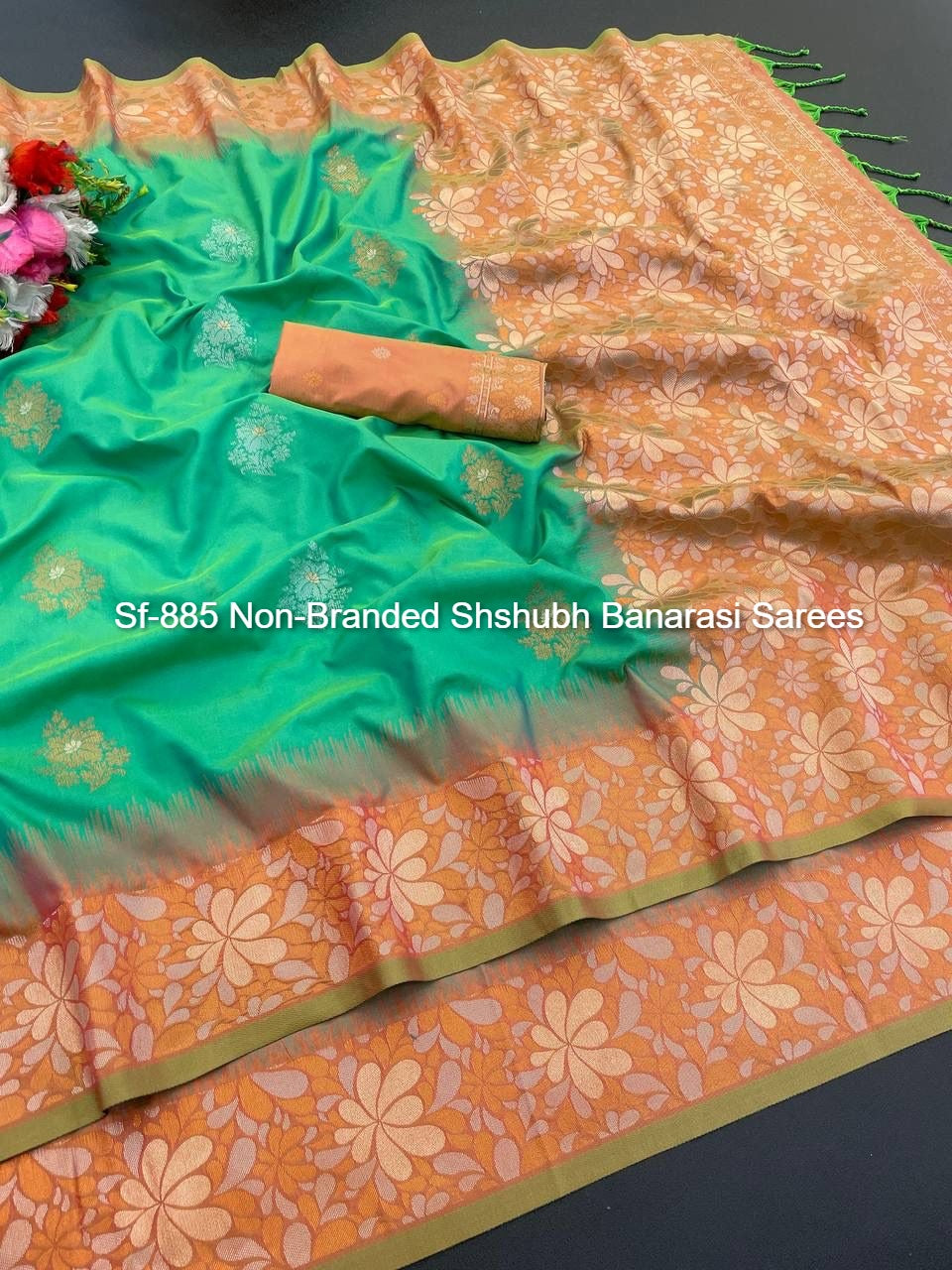 Sf-885 Non-Branded Shshubh Banarasi Sarees