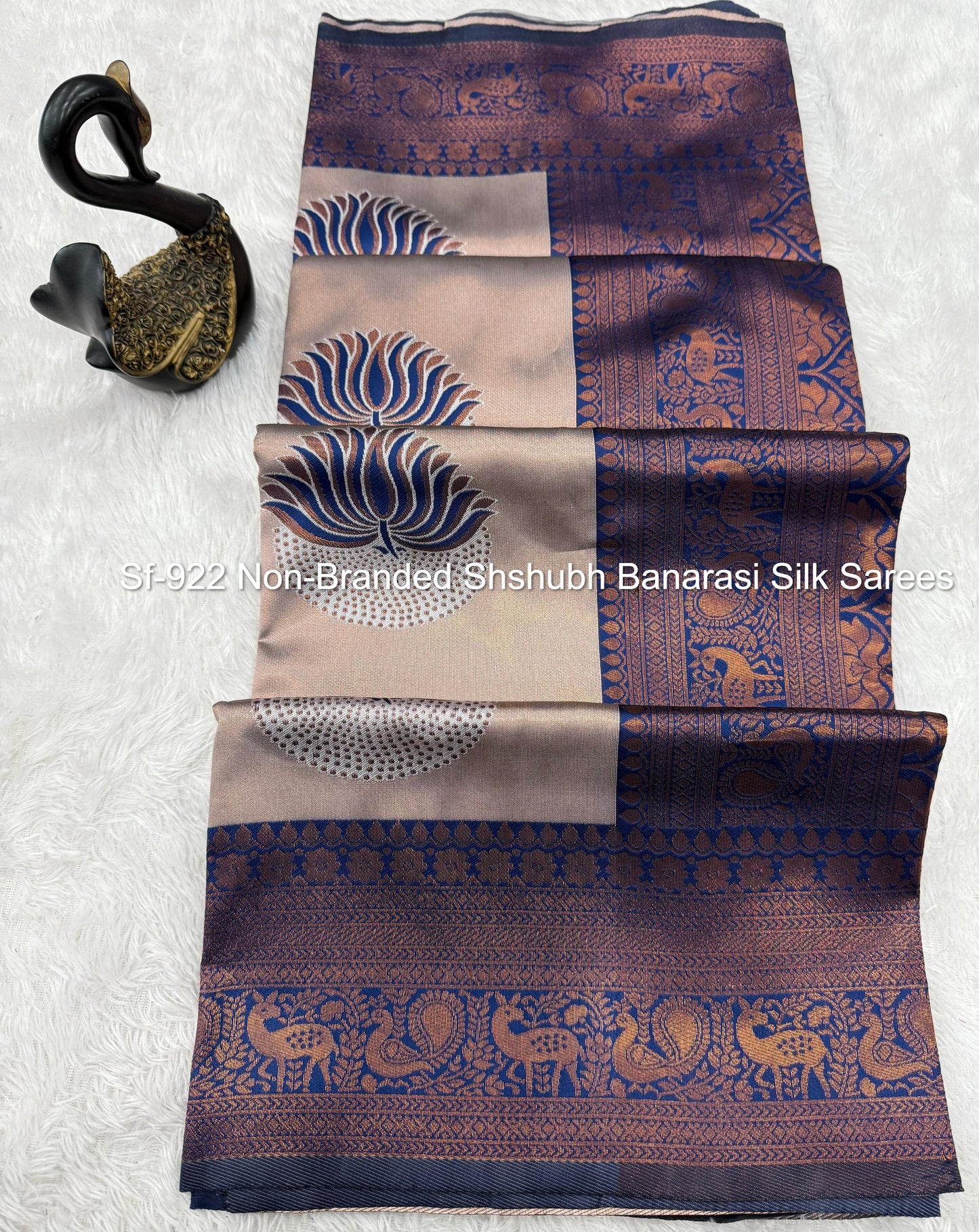 Sf-922 Non-Branded Shshubh Banarasi Silk Sarees