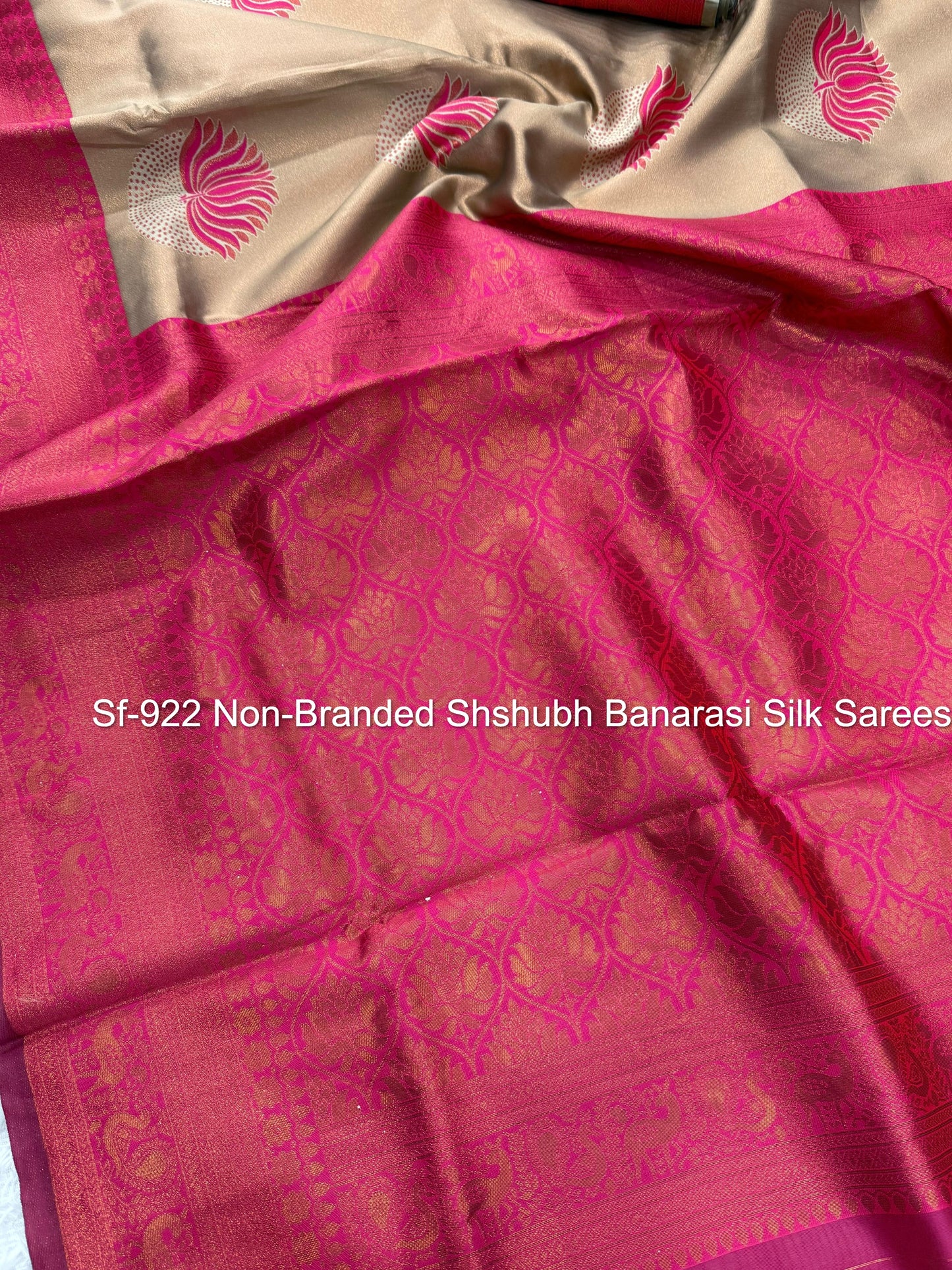 Sf-922 Non-Branded Shshubh Banarasi Silk Sarees