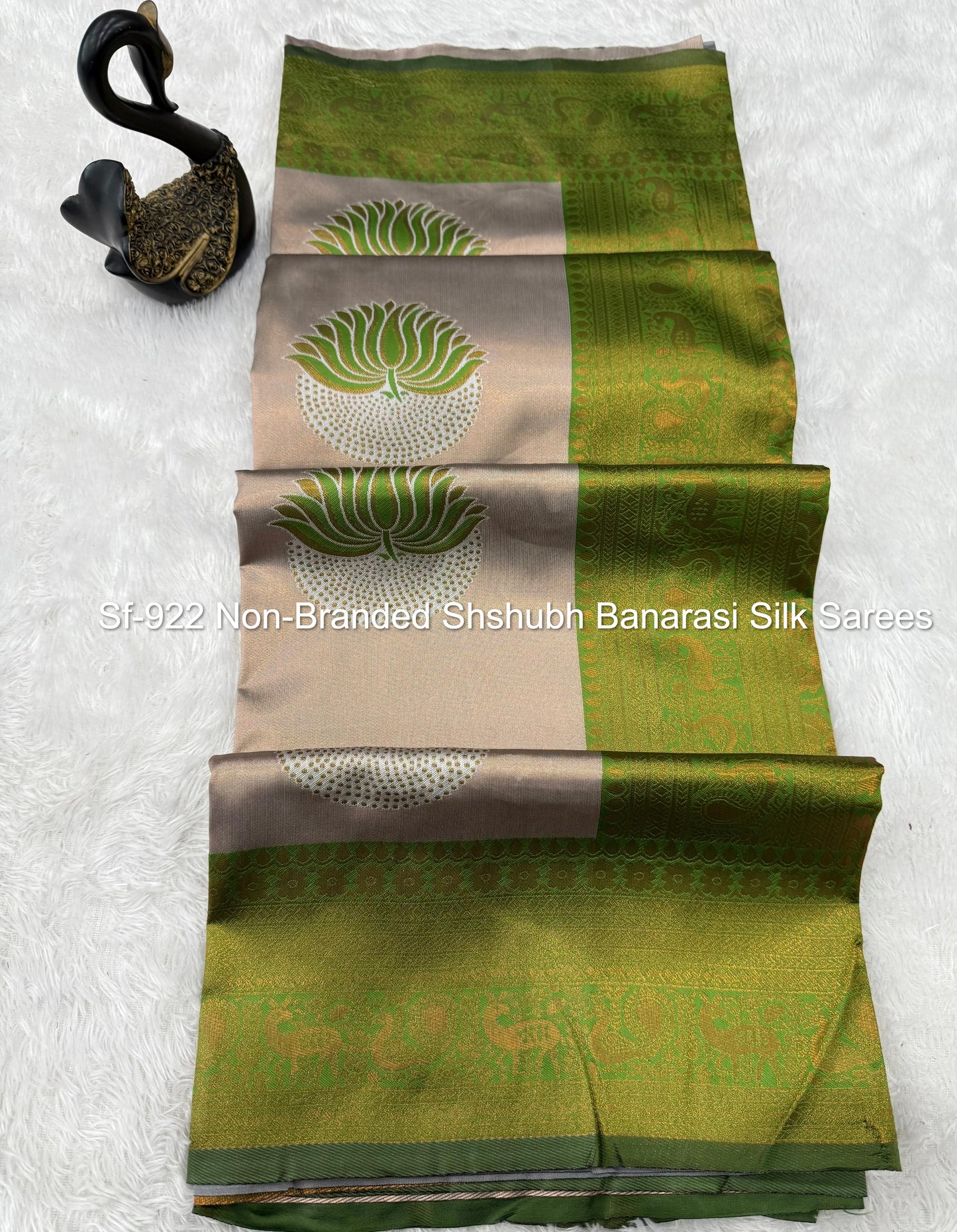 Sf-922 Non-Branded Shshubh Banarasi Silk Sarees