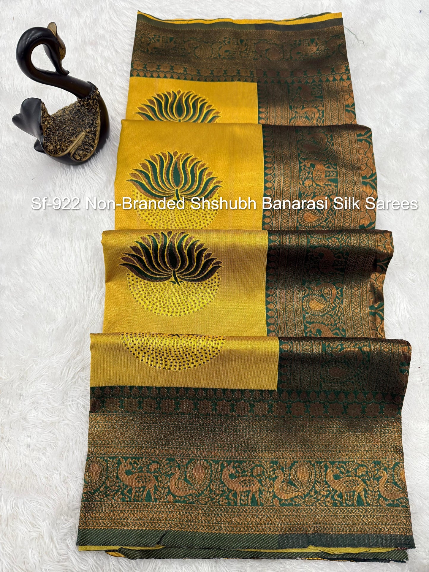 Sf-922 Non-Branded Shshubh Banarasi Silk Sarees