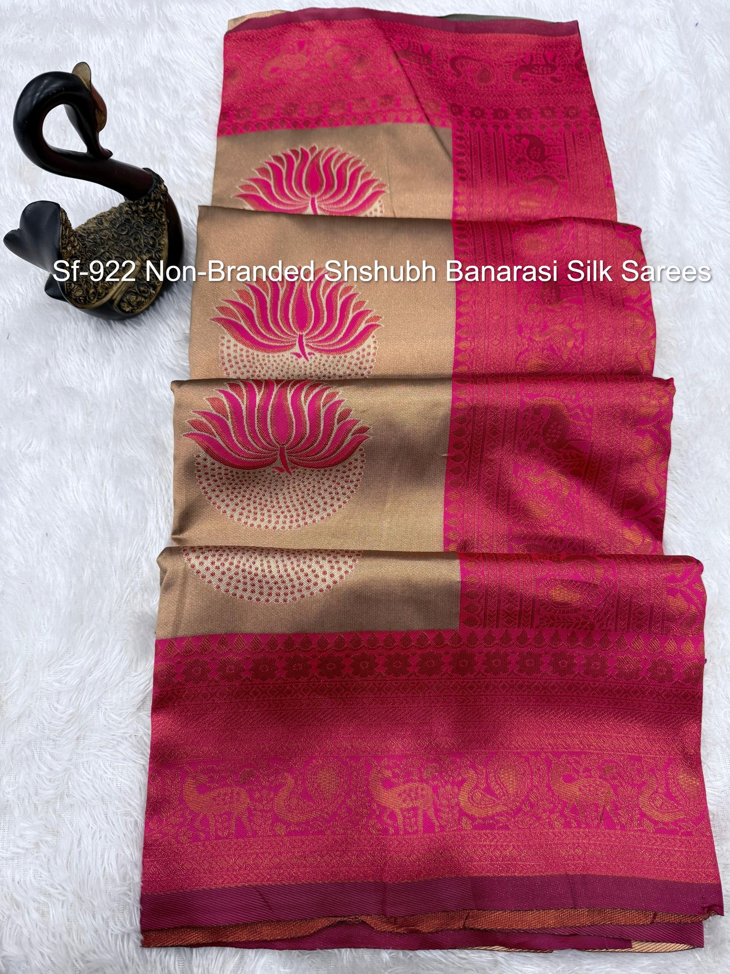 Sf-922 Non-Branded Shshubh Banarasi Silk Sarees