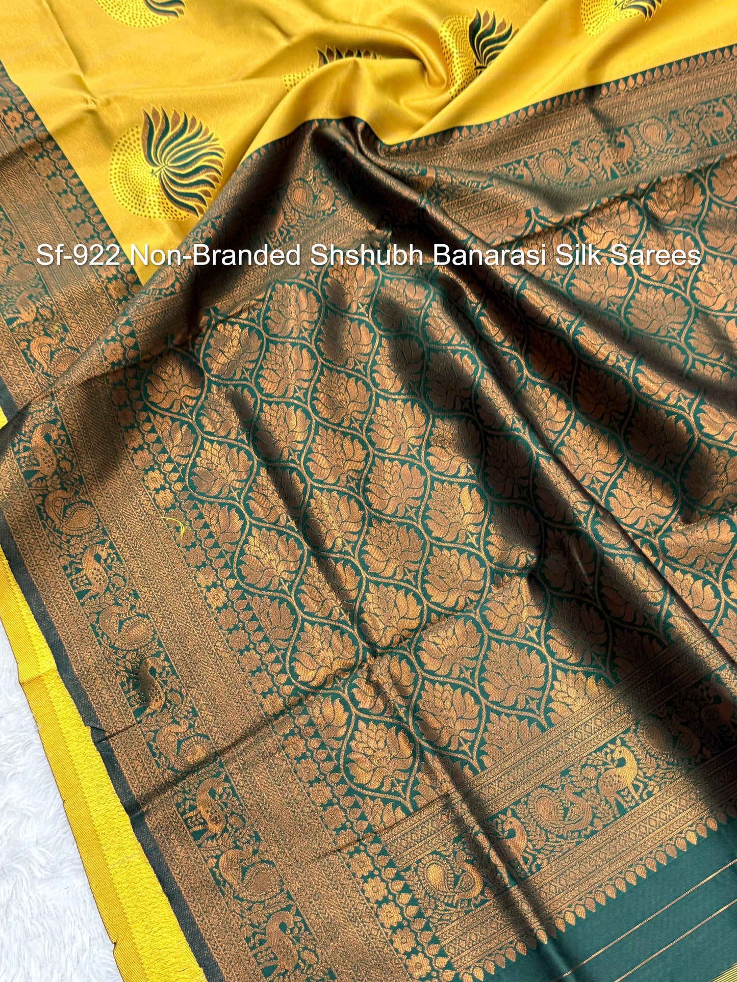 Sf-922 Non-Branded Shshubh Banarasi Silk Sarees