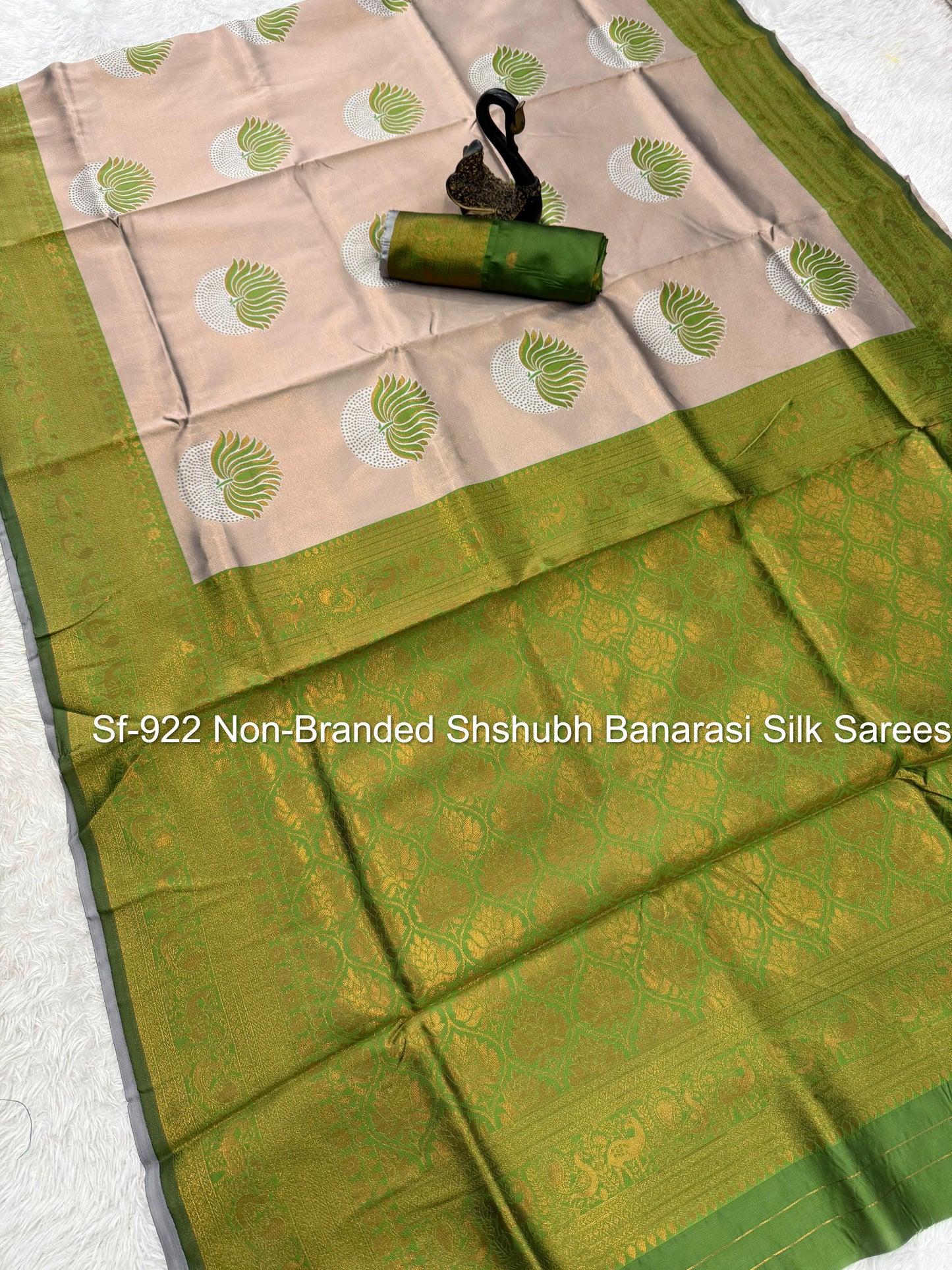 Sf-922 Non-Branded Shshubh Banarasi Silk Sarees