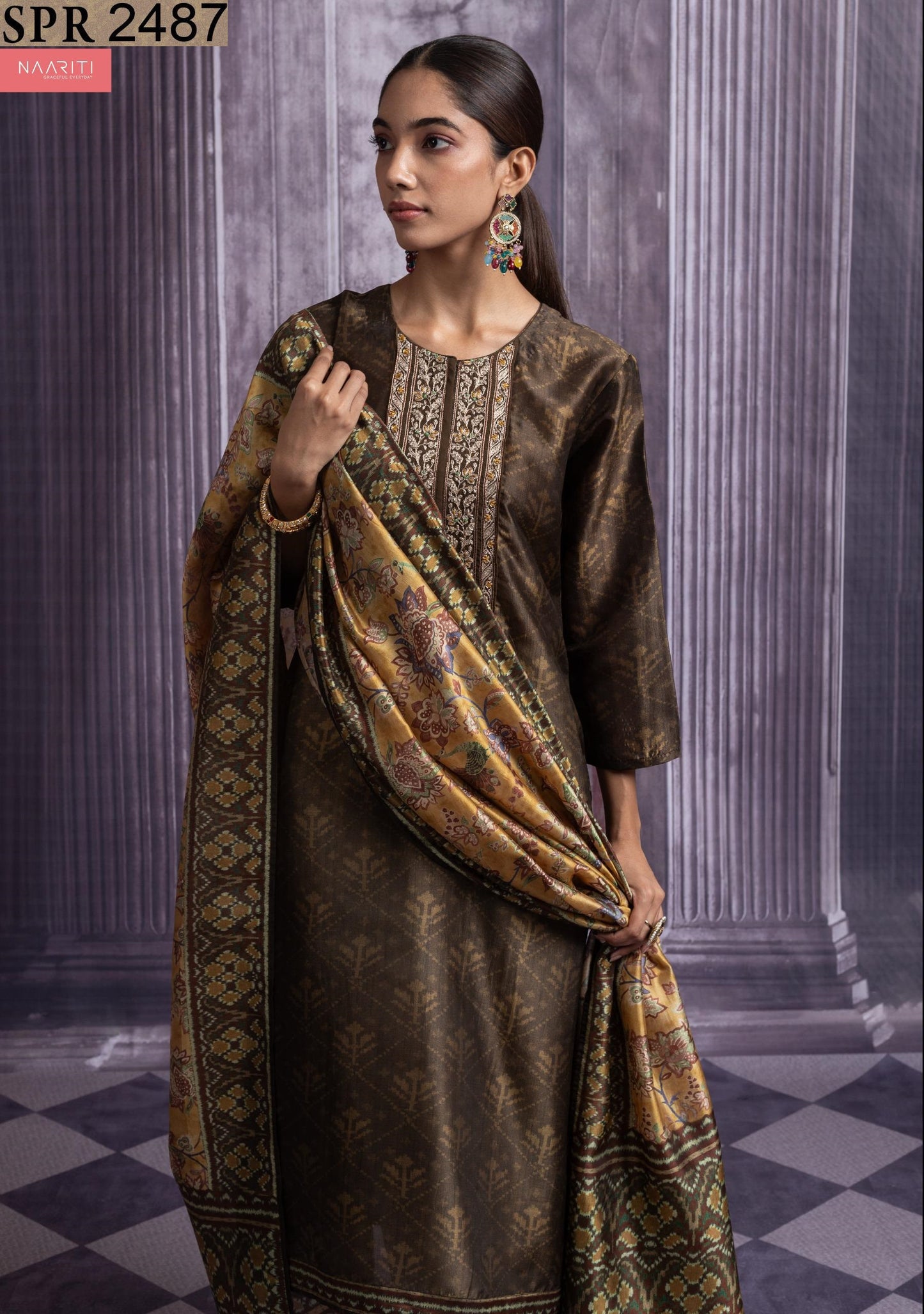 Shaaz 2487 Naariti Silk Unstitched Suits