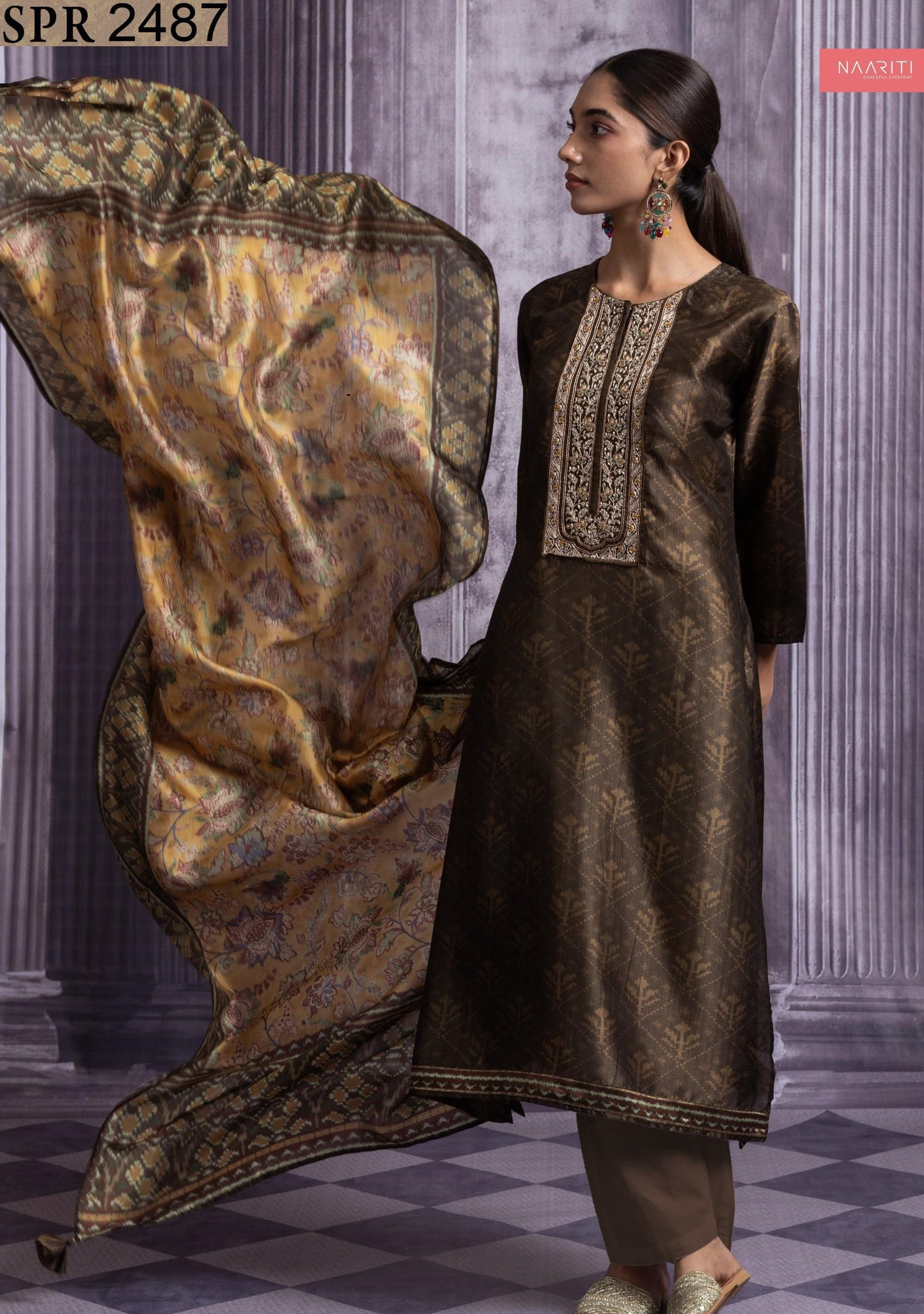 Shaaz 2487 Naariti Silk Unstitched Suits